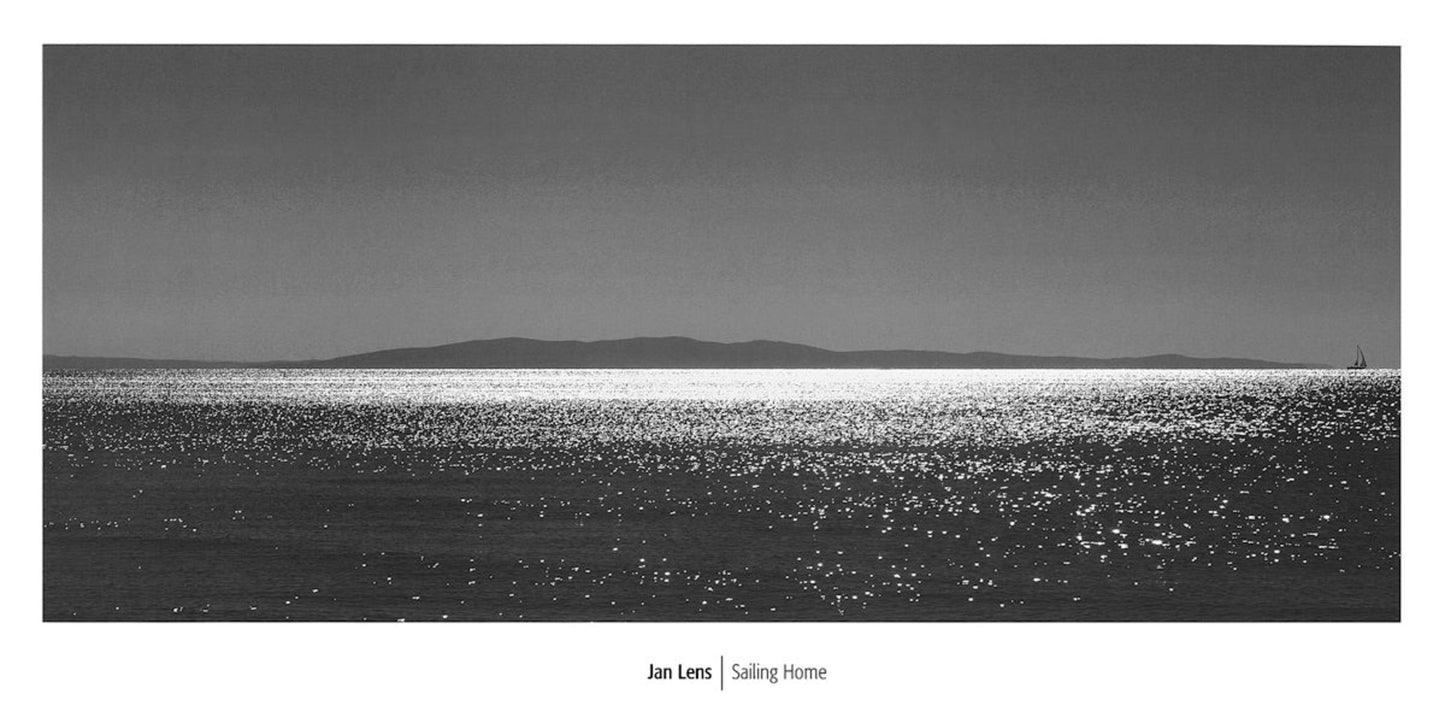 Art Print Jan Lens - Sailing Home 100x50cm