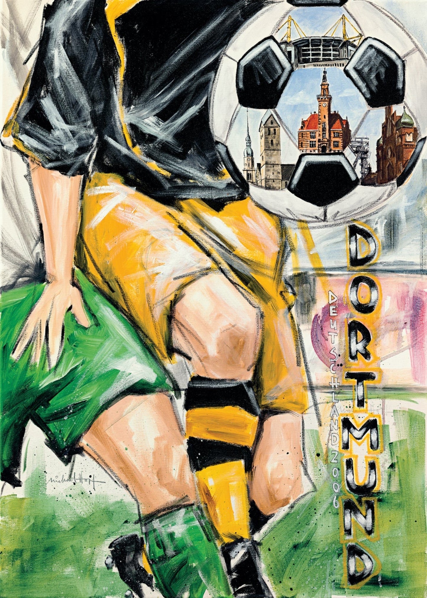 Art Print Michael Hopf - Dortmund 50x70cm