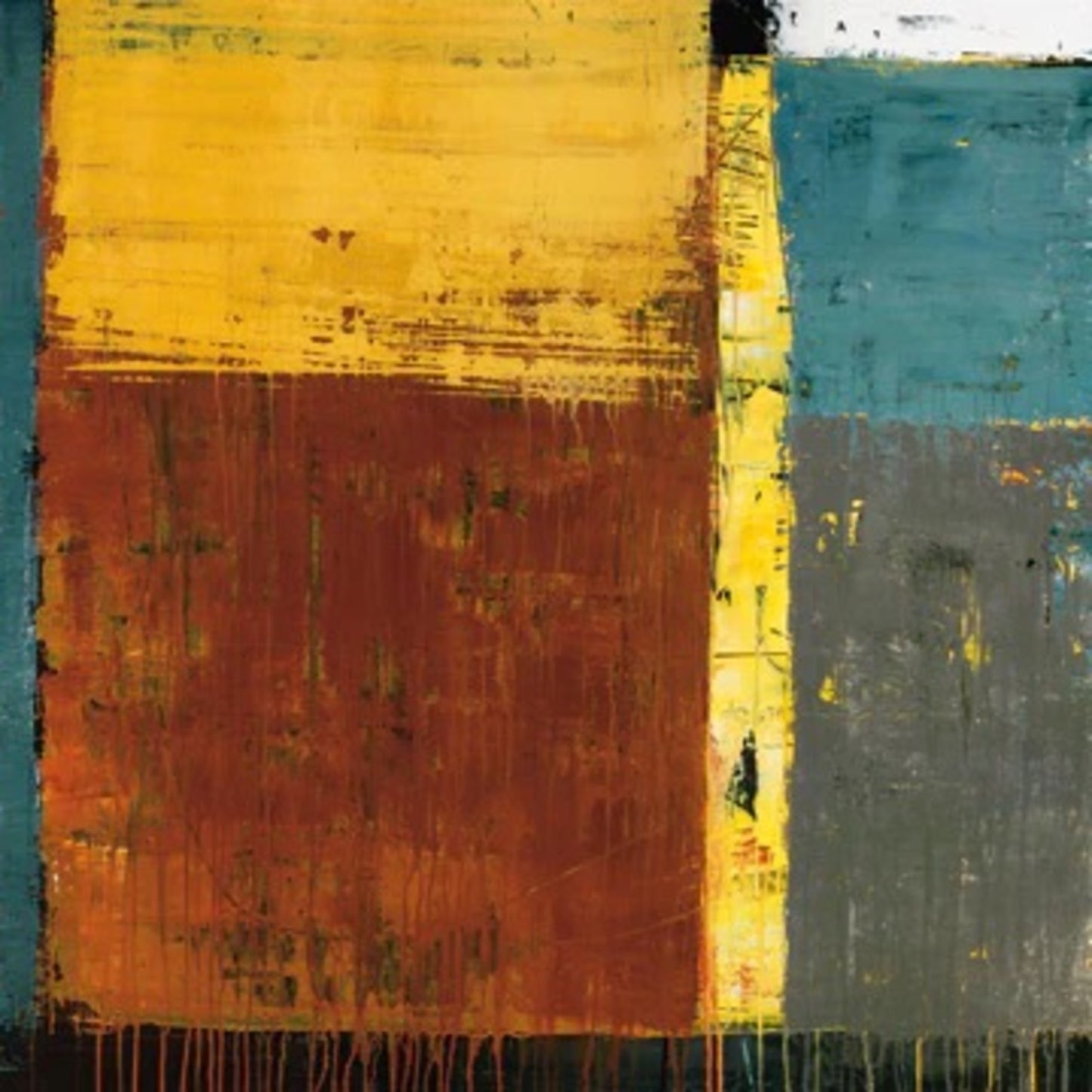 Art Print Ralf Bohnenkamp - Warm Abstraction 98x98cm