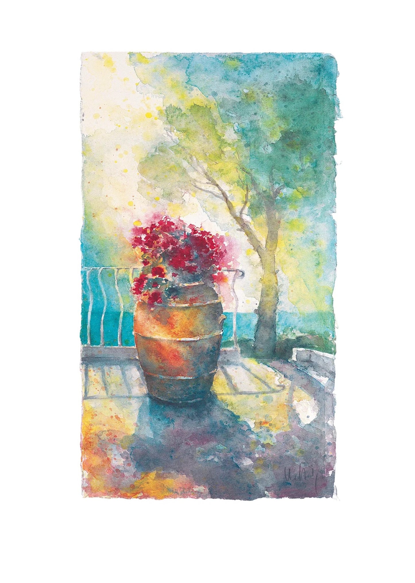 Art Print Ulrich Hartig - Warmes Licht 50x70cm