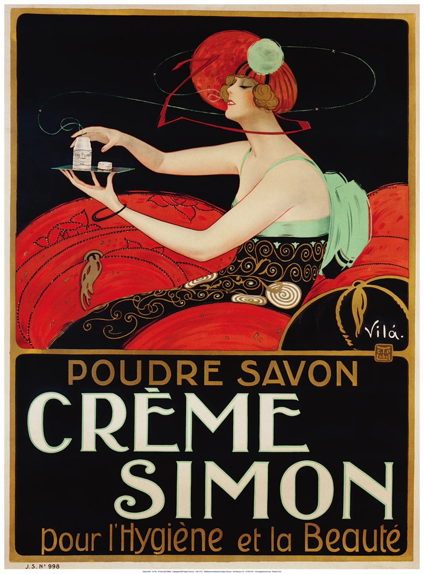 Art Print Vila - Crème Simon 61x82cm