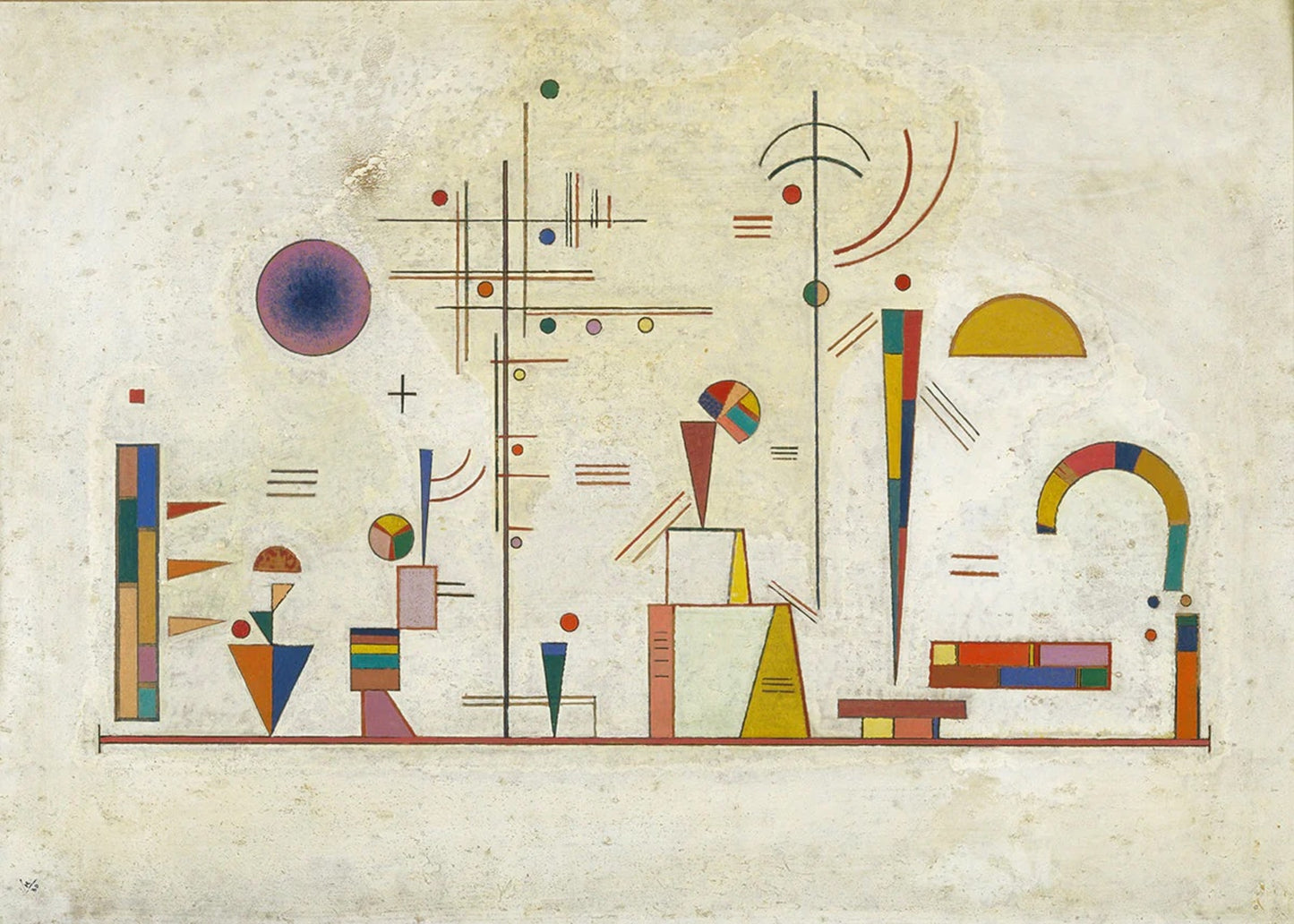 Art Print Wassily Kandinsky - Ernst Spaß 70x50cm