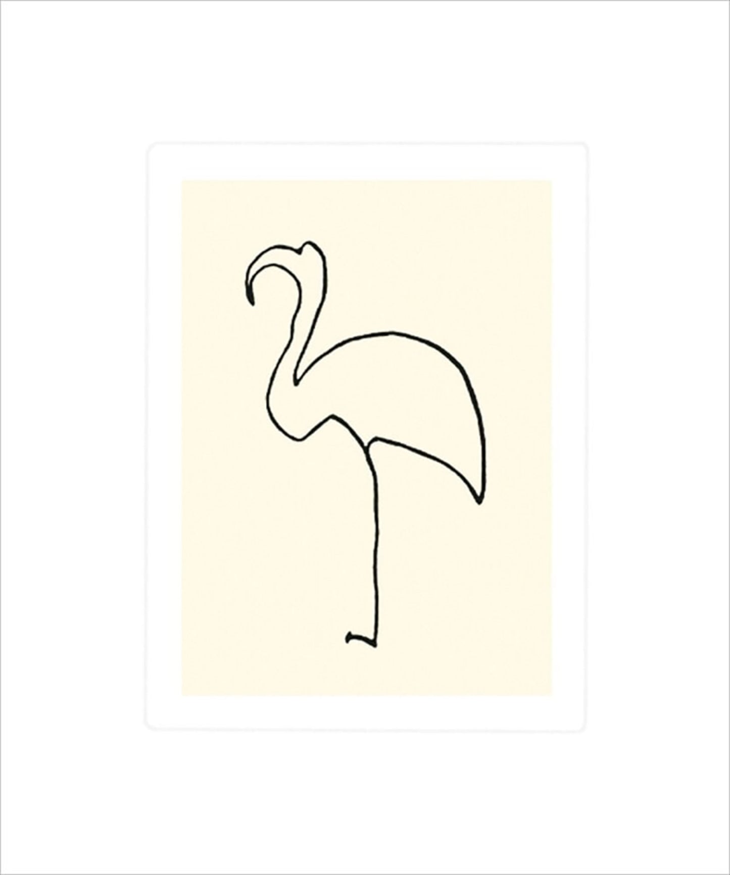 Art Print Pablo Picasso - Le flamand rose 50x60cm