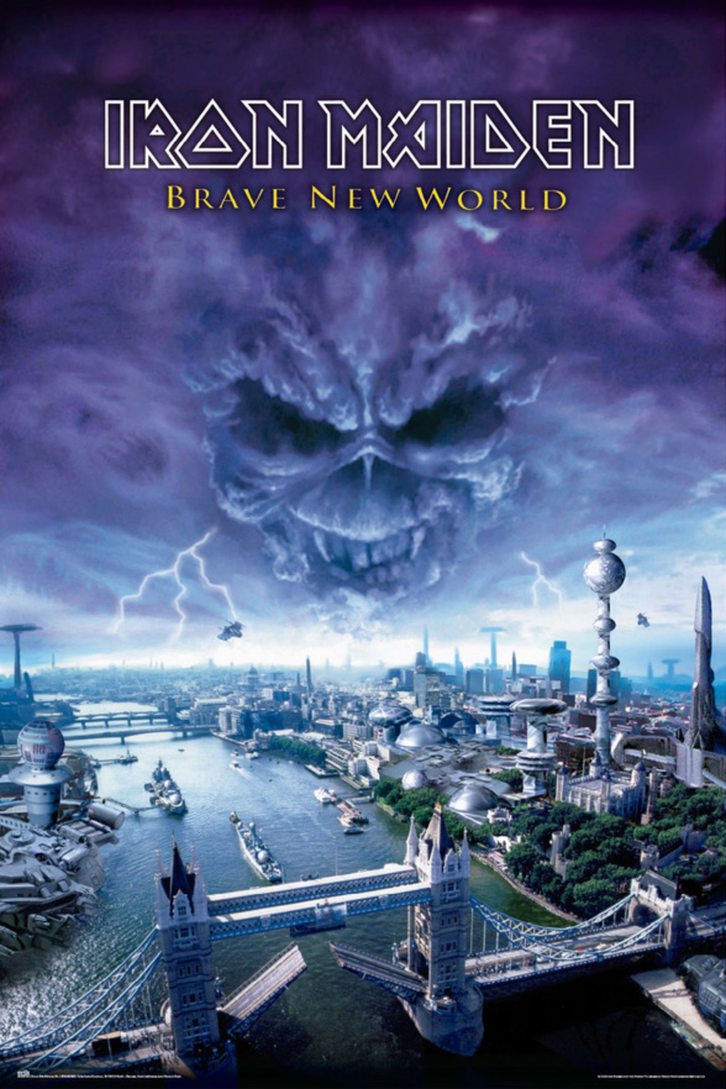 Poster Iron Maiden Brave New World 61x91,5cm