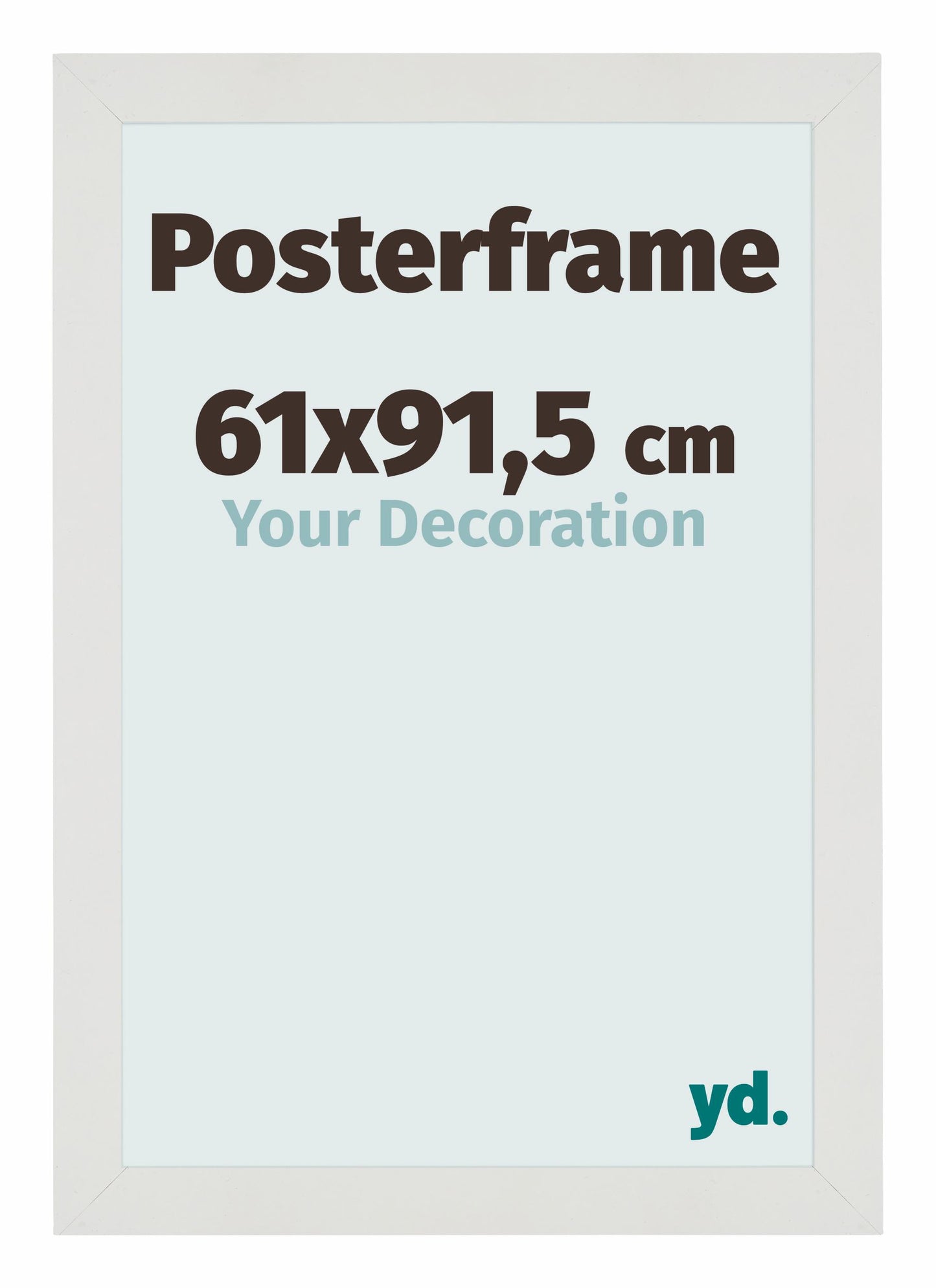 Poster Frame 61x91,5cm White Mat MDF Parma