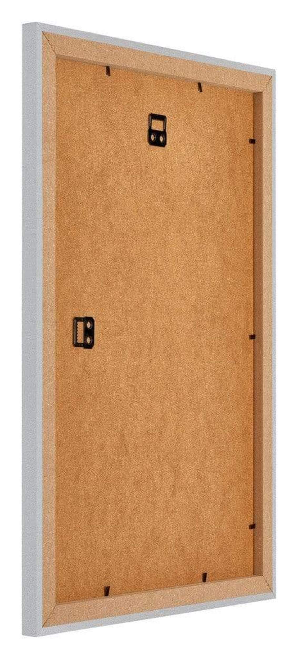 Poster Frame 61x91,5cm Silver Matte MDF Parma