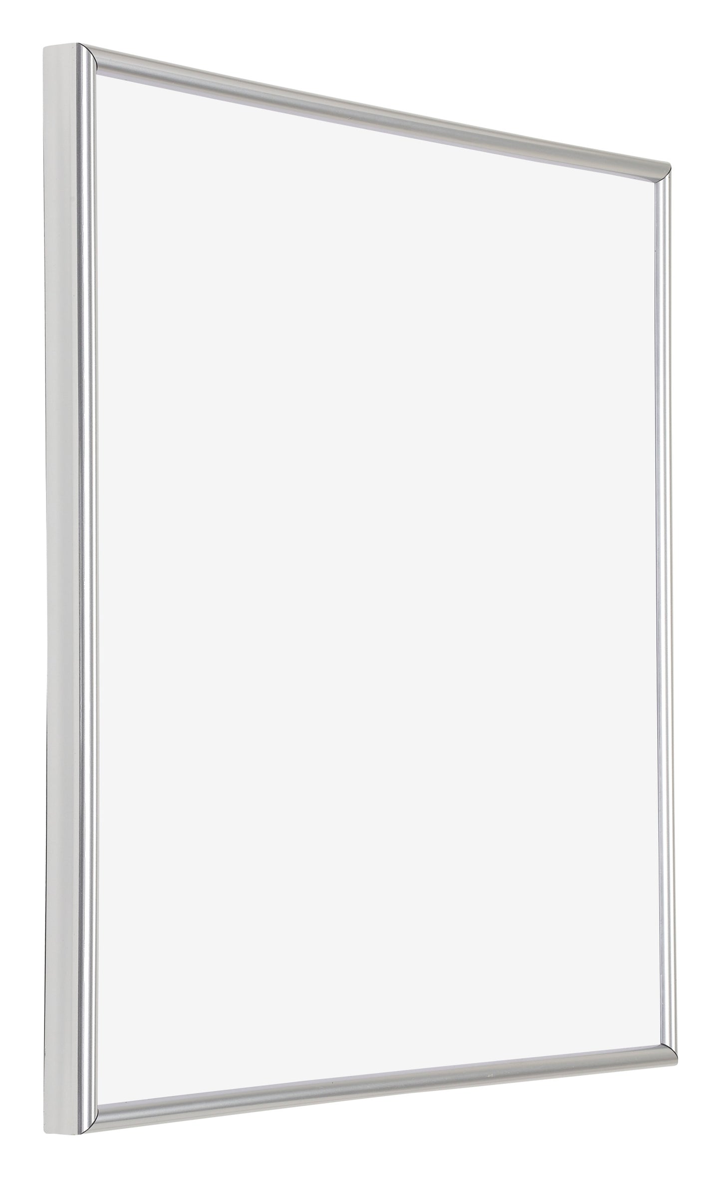 Poster Frame 40x40cm Silver High Gloss Plastic Paris