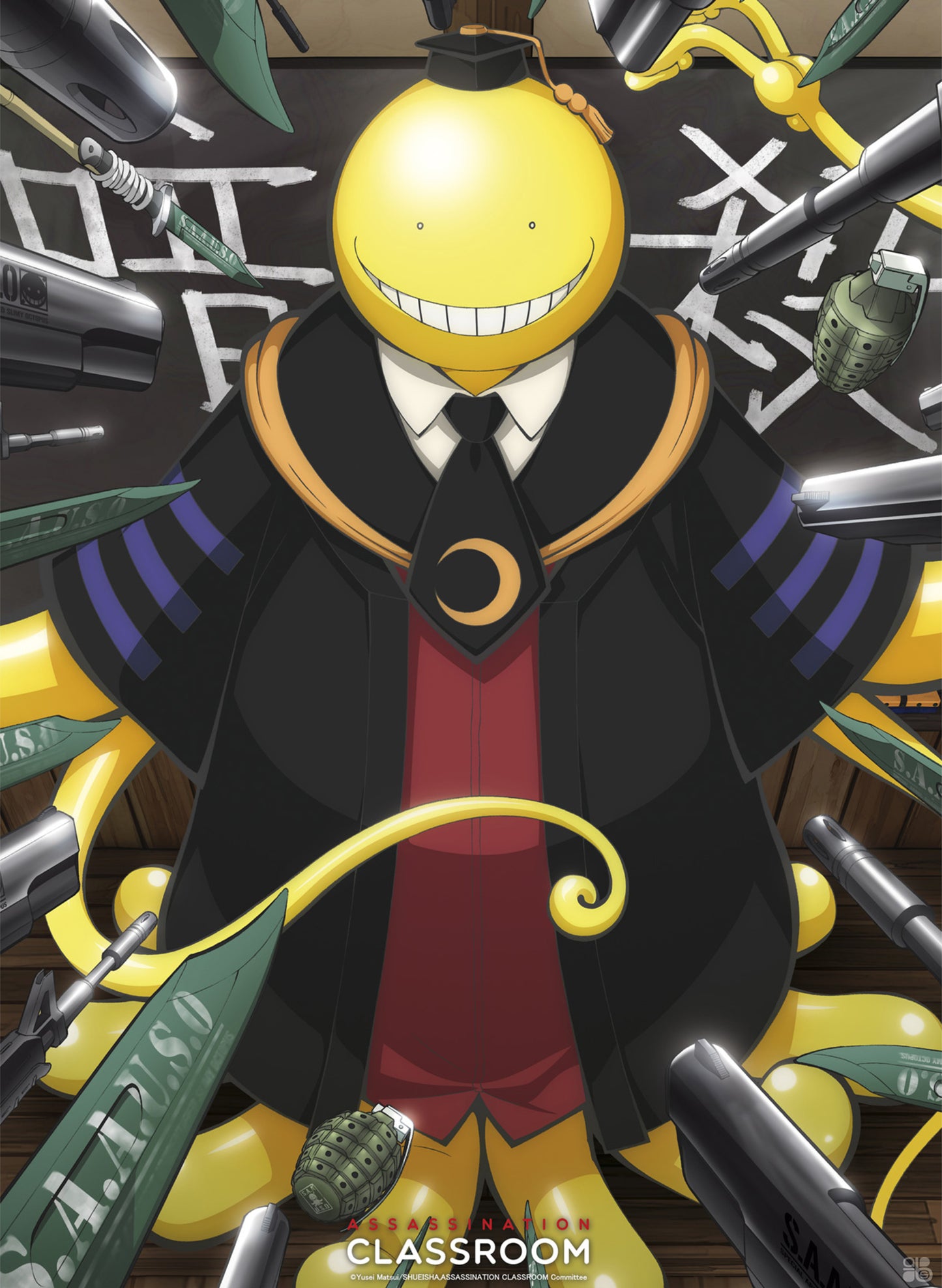 Poster Assassination Classroom Koro sensei 38x52cm