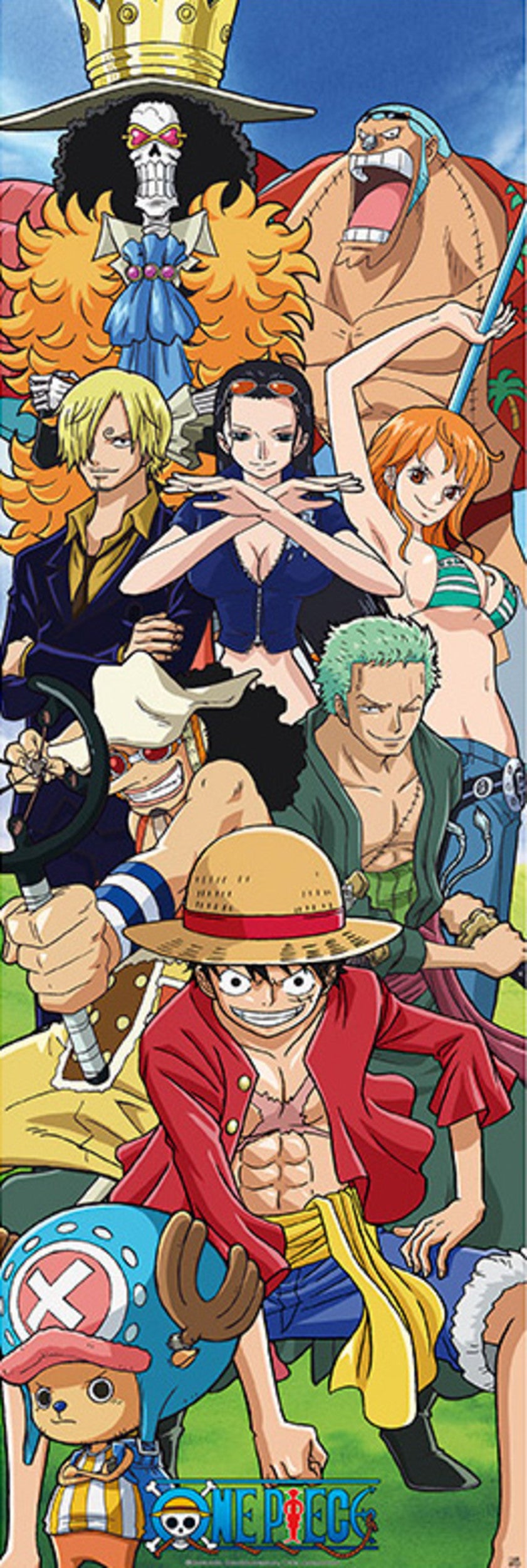 Poster One Piece Crew 53x158cm