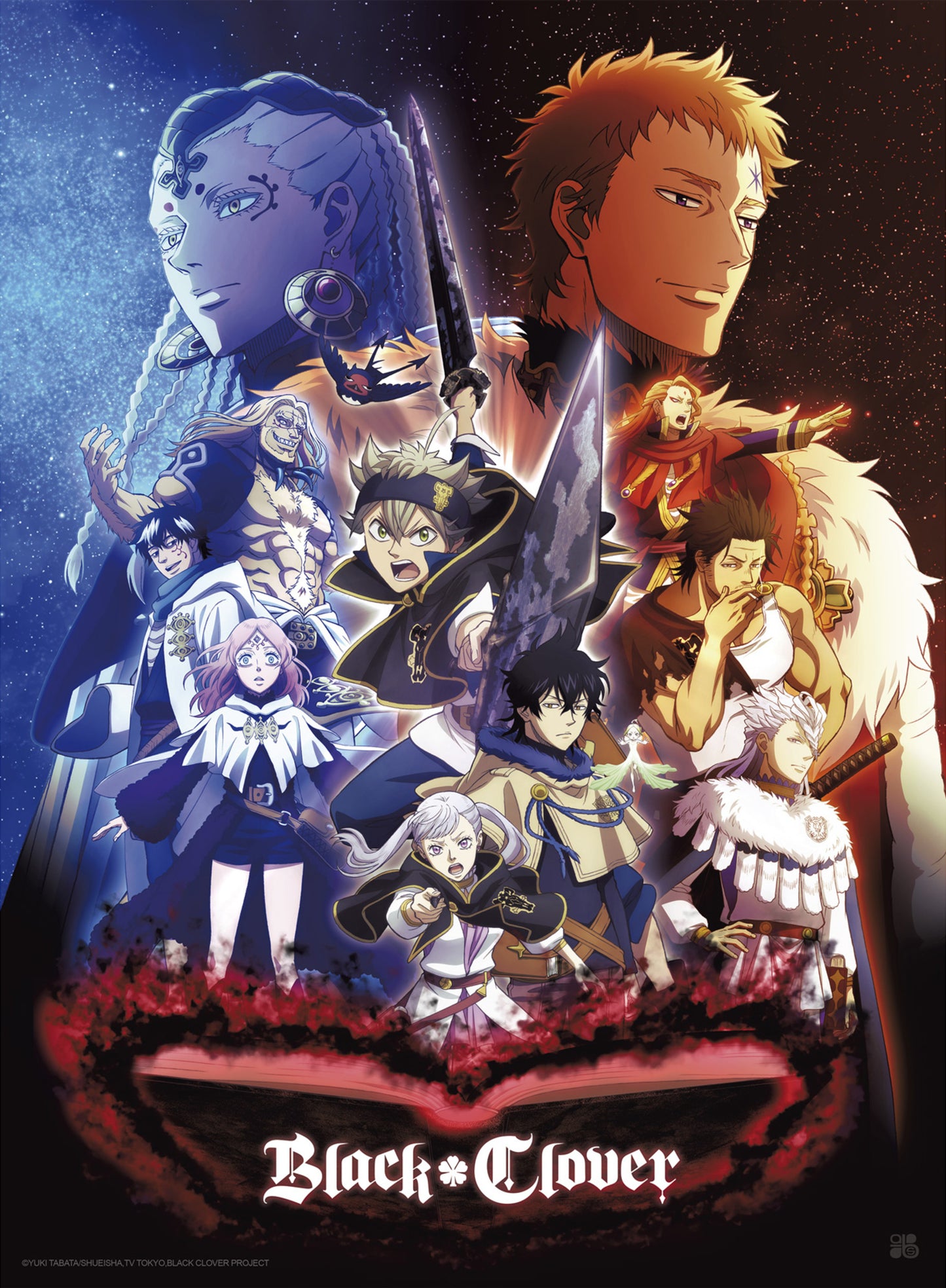 Poster Black Clover Group 38x52cm