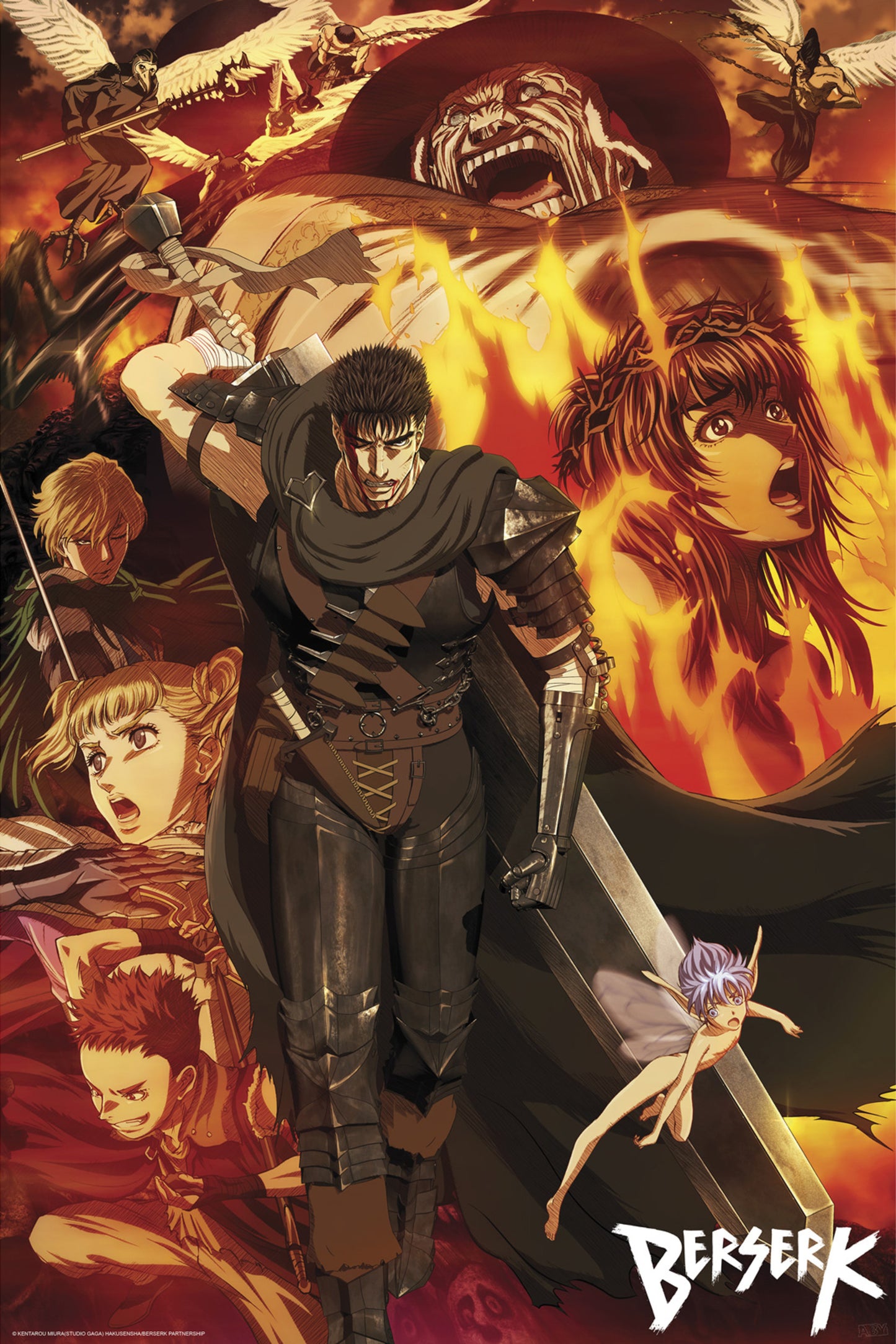 Poster Berserk Groupe 61x91,5cm