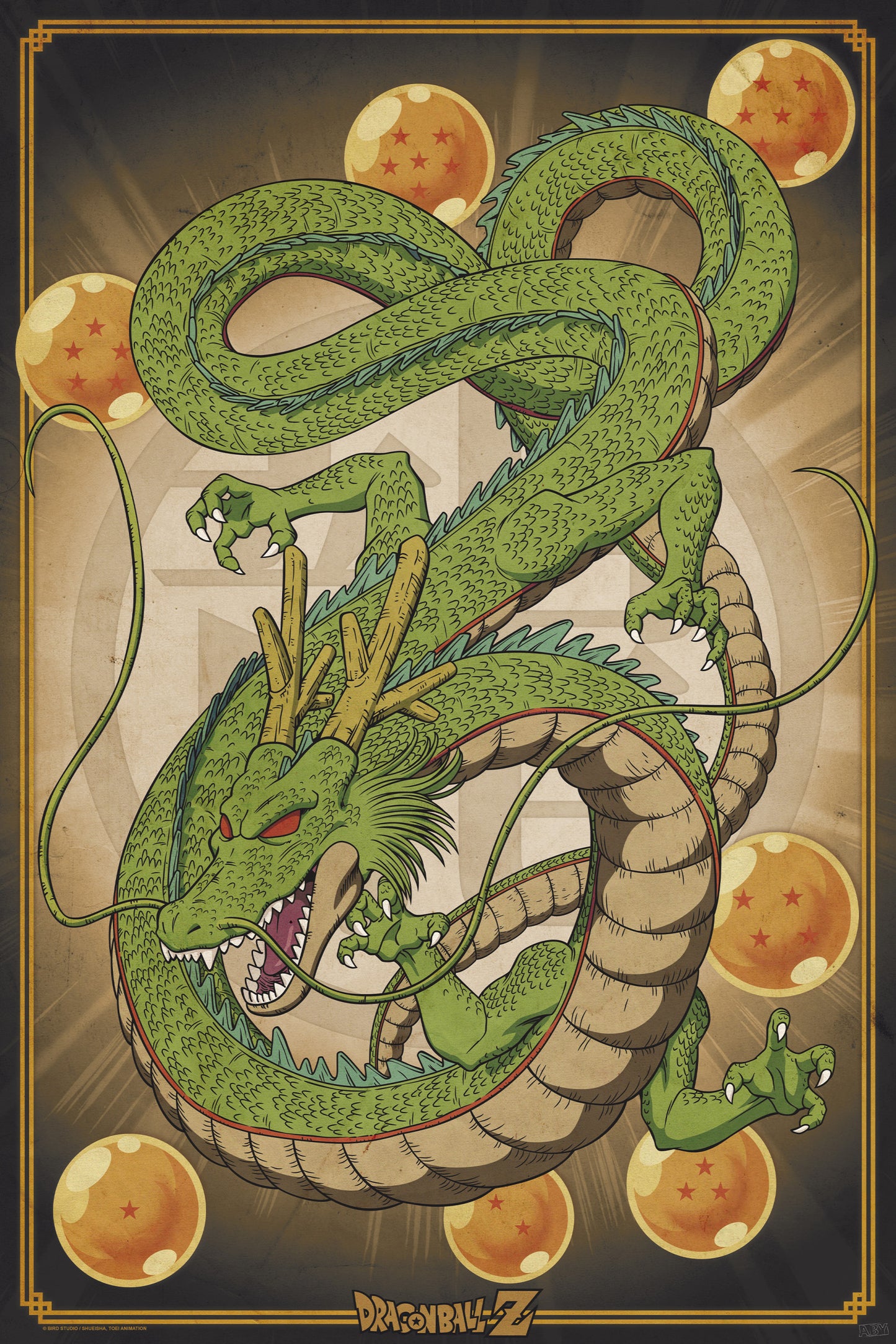 Poster Dragon Ball Shenron 61x91,5cm