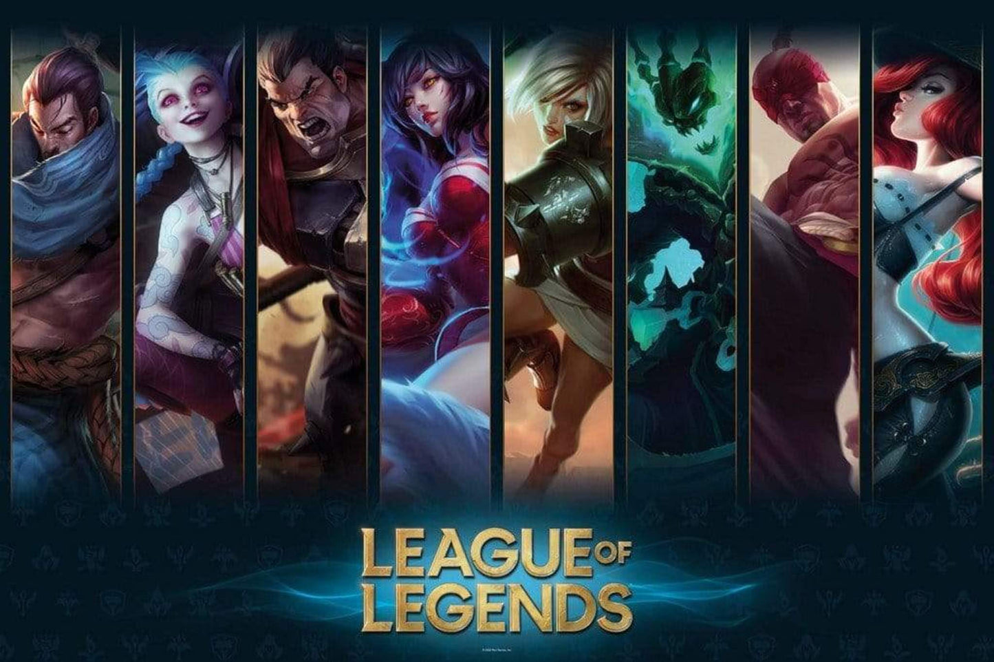 Poster League of Legends - Champions 91.5x61cm