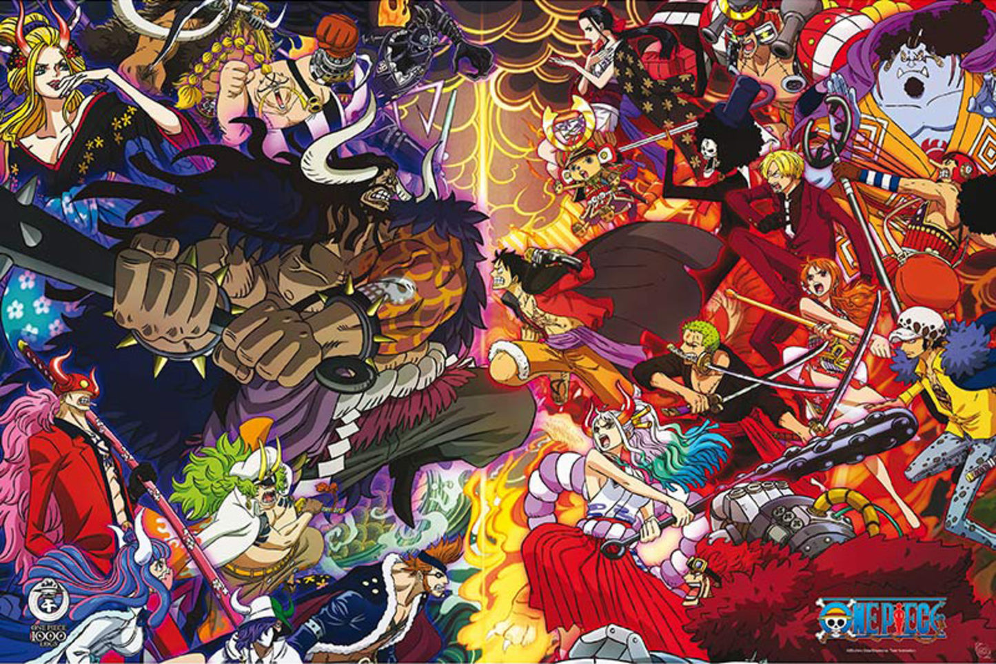 Poster One Piece - 1000 Logs Final Fight 91,5x61cm