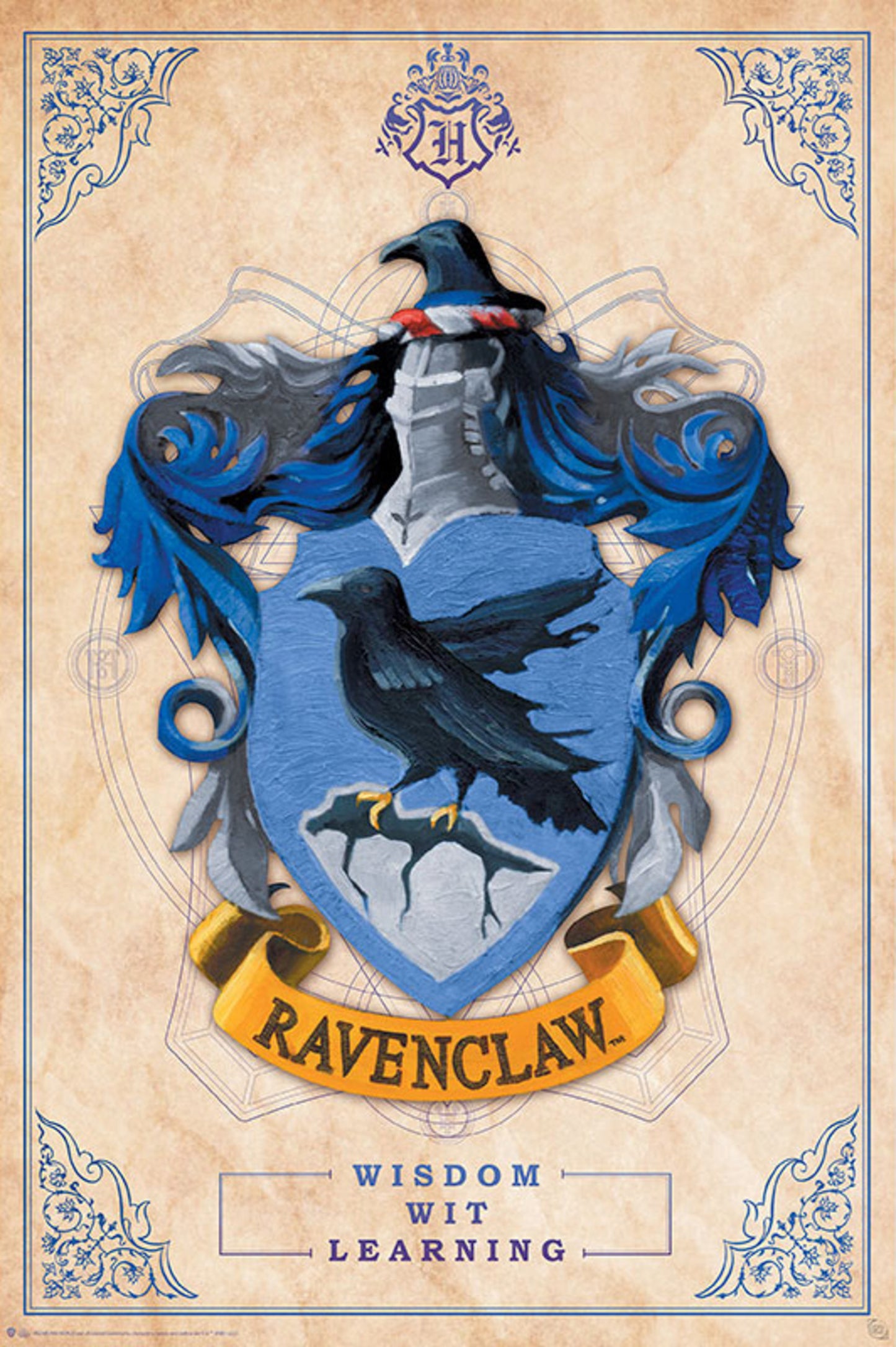 Poster Harry Potter - Ravenclaw 61x91,5cm