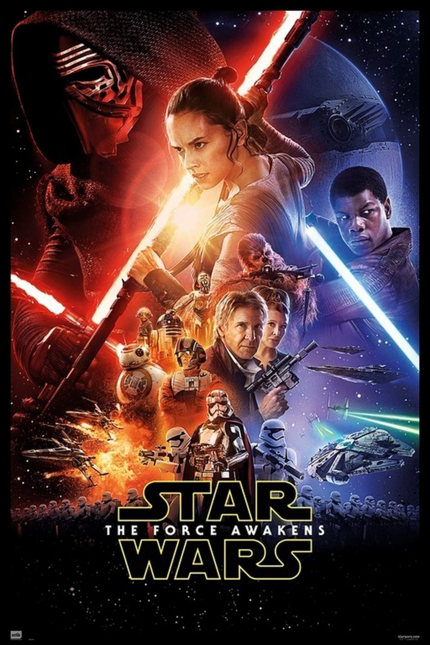 Poster Star Wars VII One Sheet 61x91,5cm