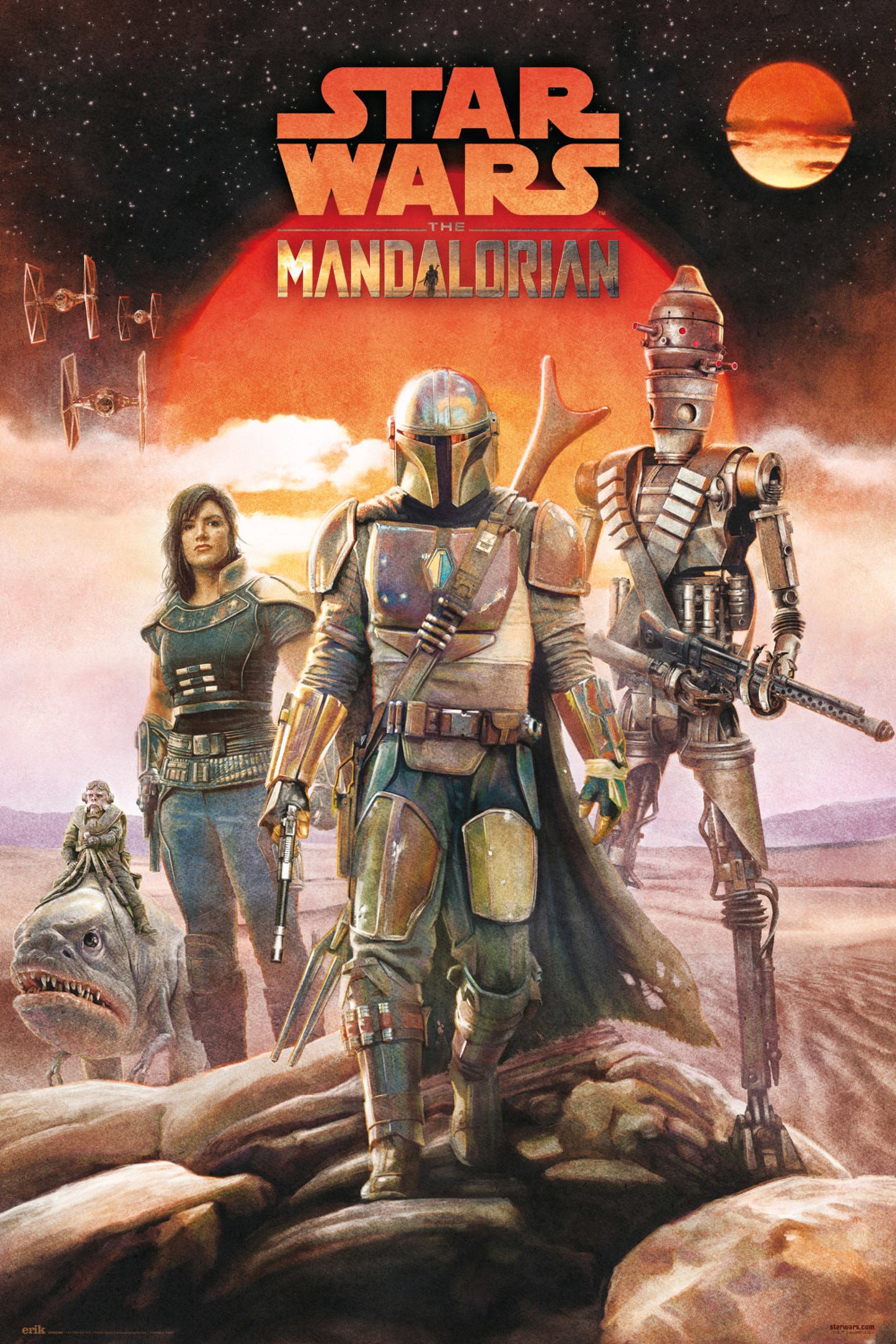 Poster Star Wars The Mandalorian Crew 61x91,5cm