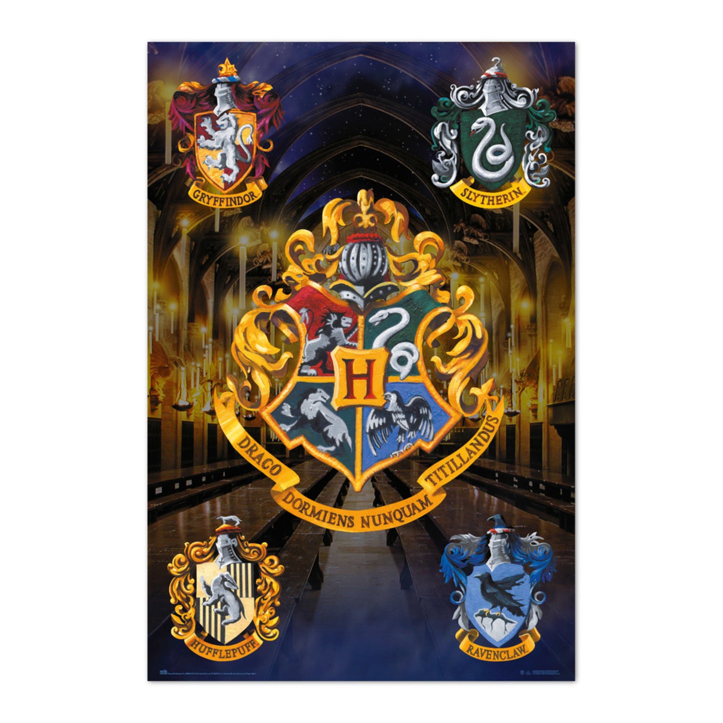 Poster Harry Potter Escodus Hogwarts 61x91,5cm