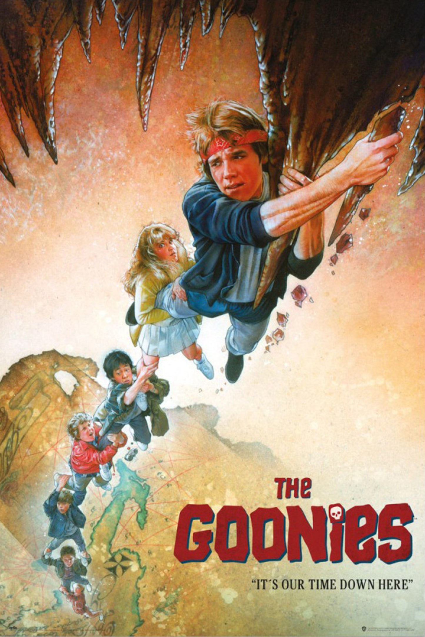 Poster The Goonies - It Is Our Time Down Here 61x91,5cm
