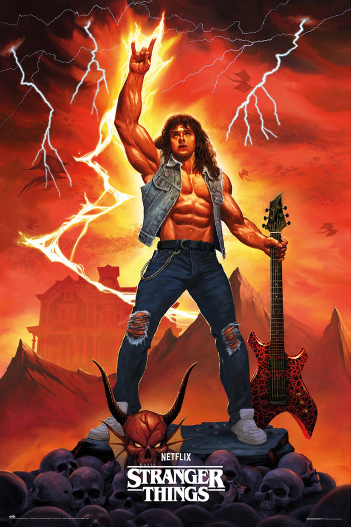 Poster Stranger Things - Eddie 61x91,5cm