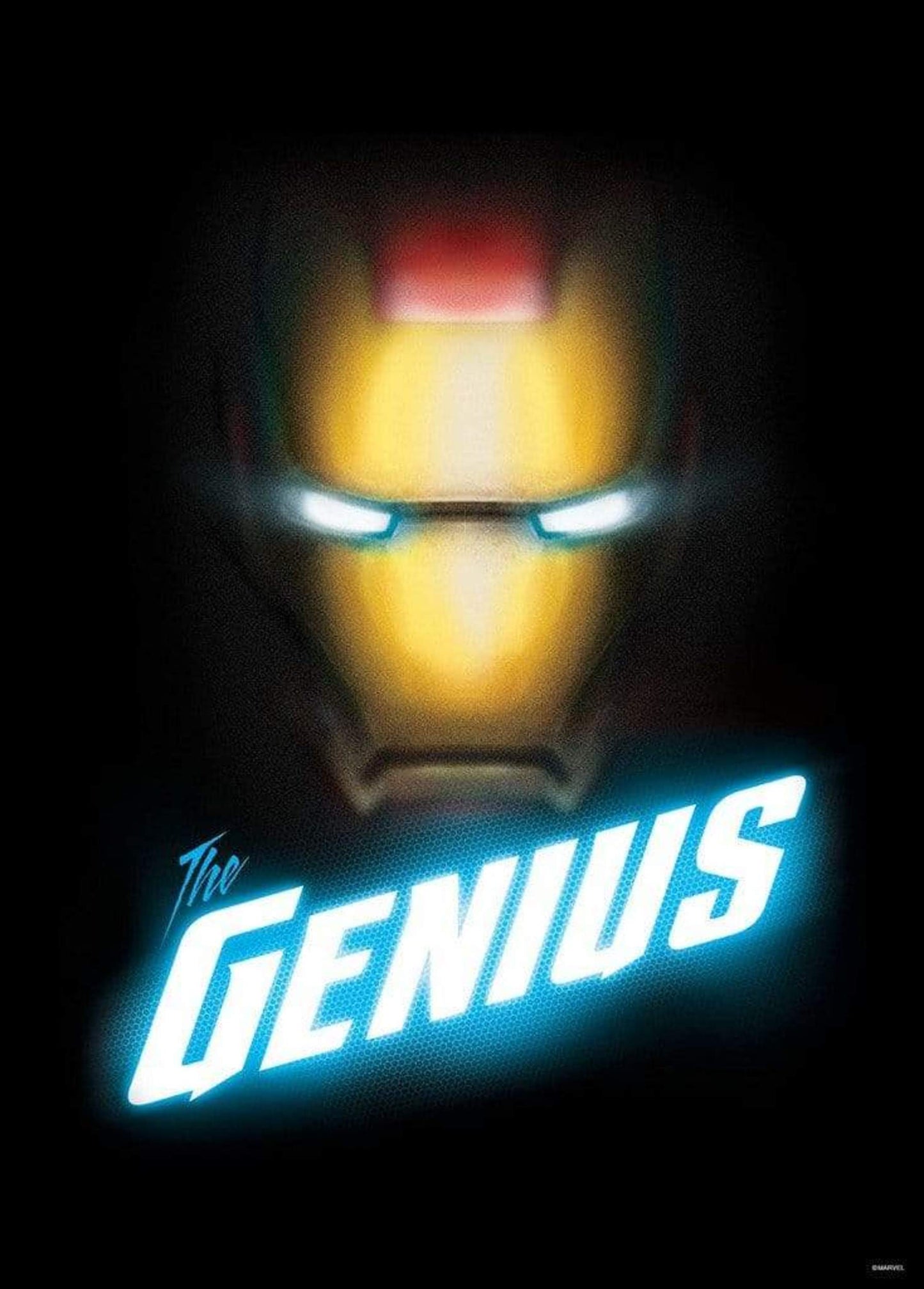 Art Print Avengers The Genius 50x70cm