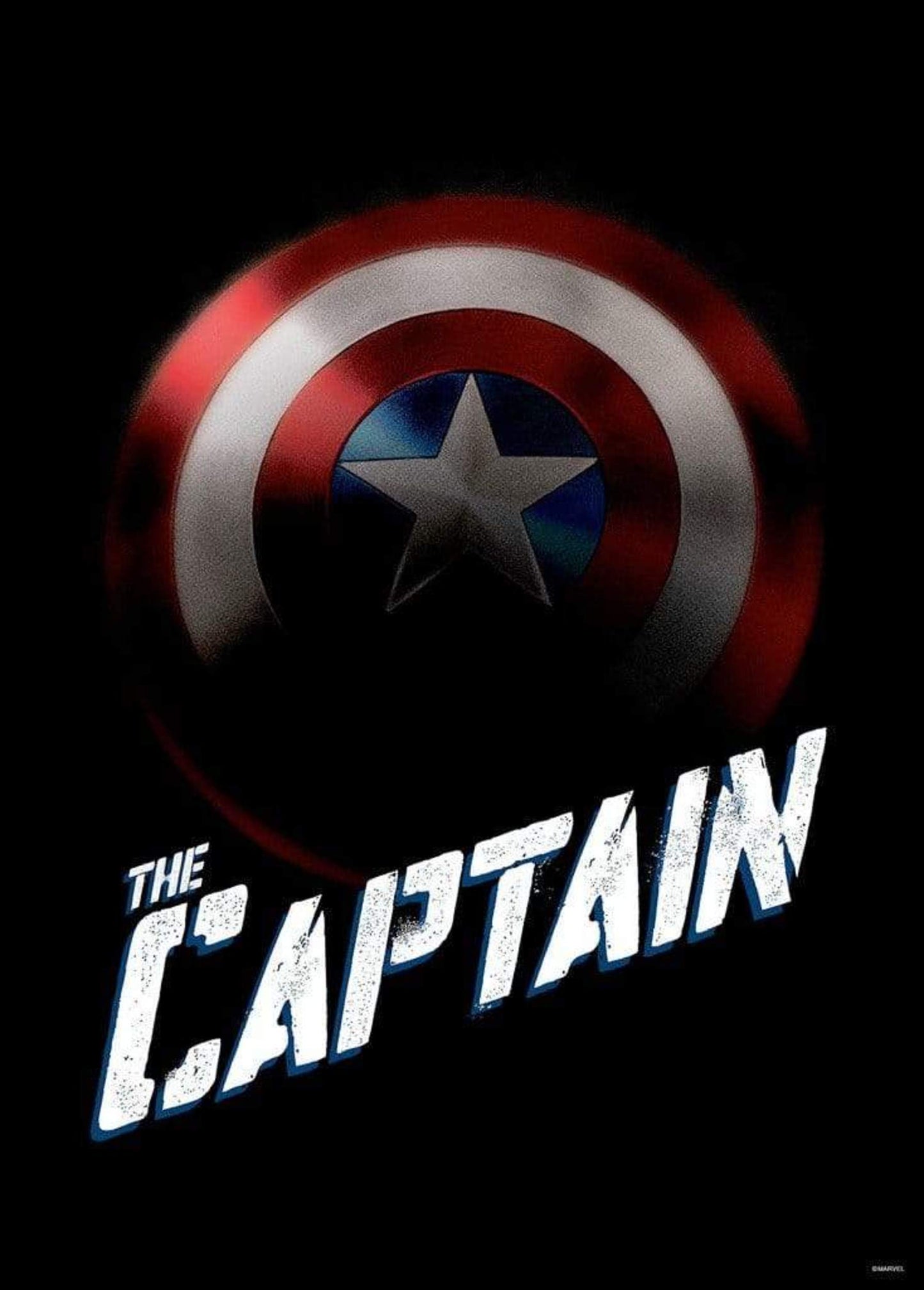 Art Print Avengers The Captain 50x70cm