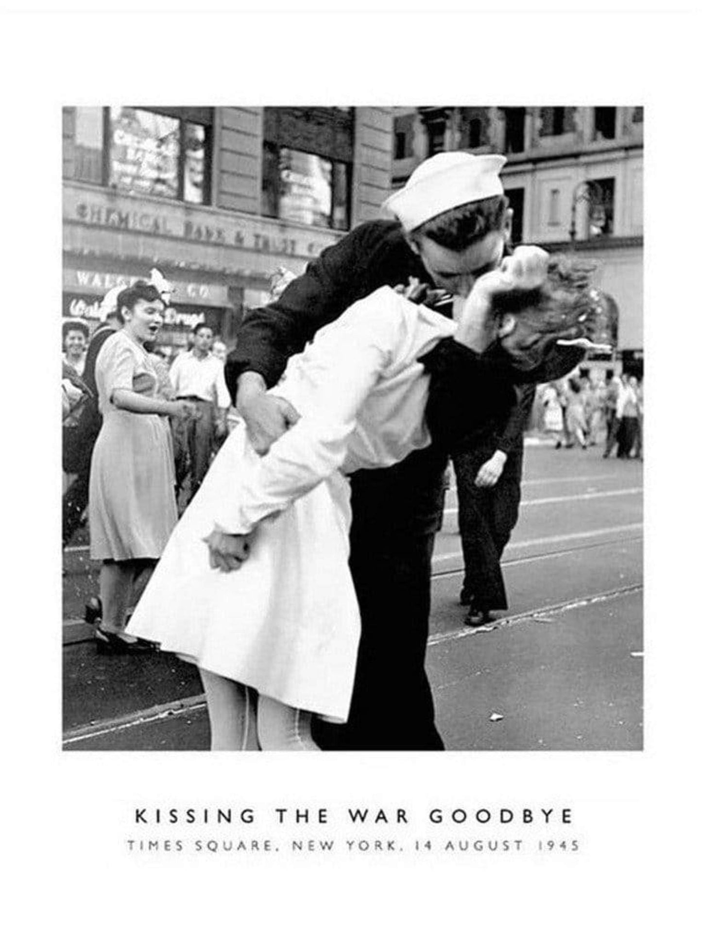 Art Print Photography Coll. - Kissing the War Goodbye 60x80cm