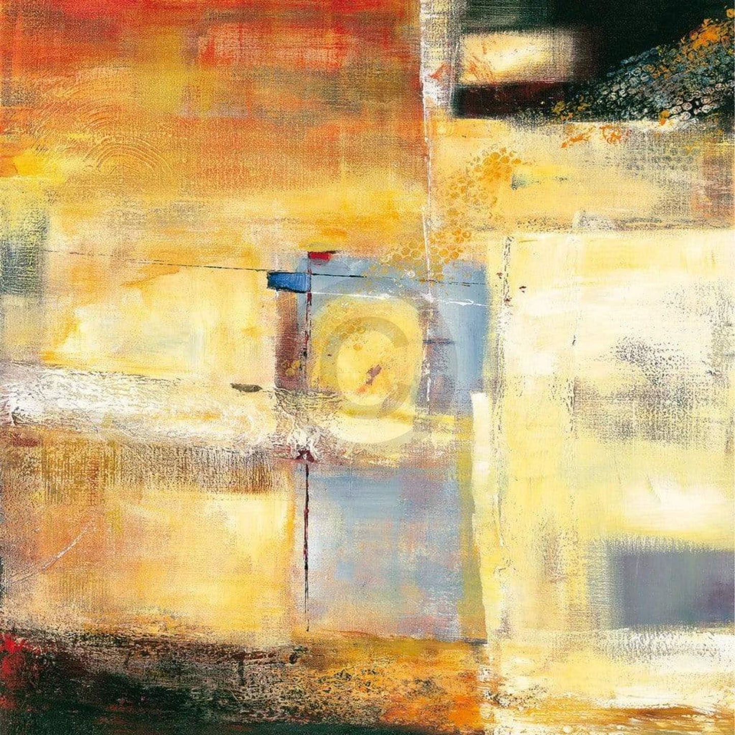 Art Print Bea Danckaert - Colorfield I 98x98cm