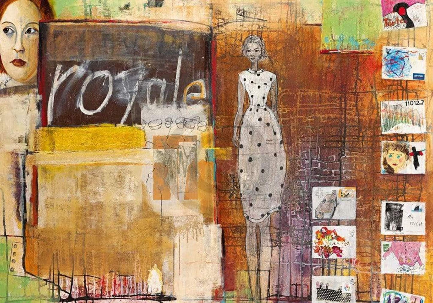 Art Print Birgit Lorenz - Royale Post for me 100x70cm