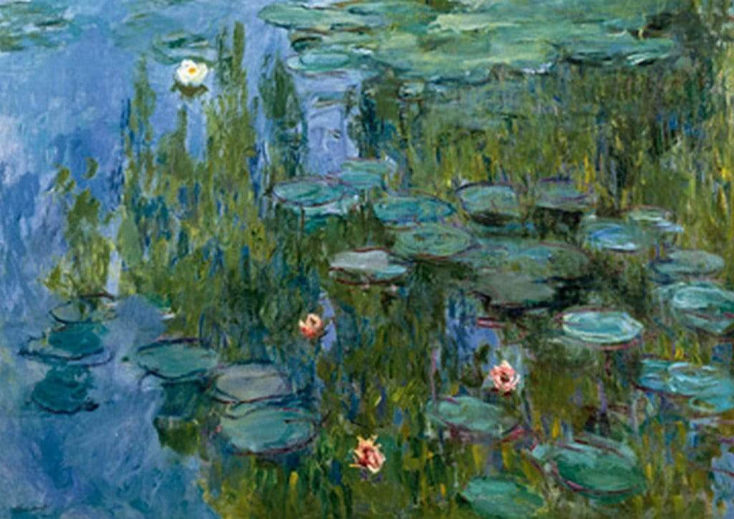 Art Print Claude Monet - Seerosen 29.7x21cm