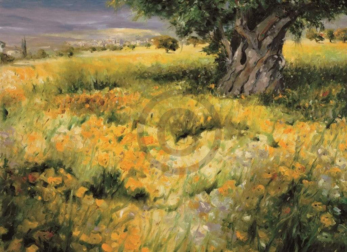 Art Print Christian Sommer - Sommerbaum 128x93cm
