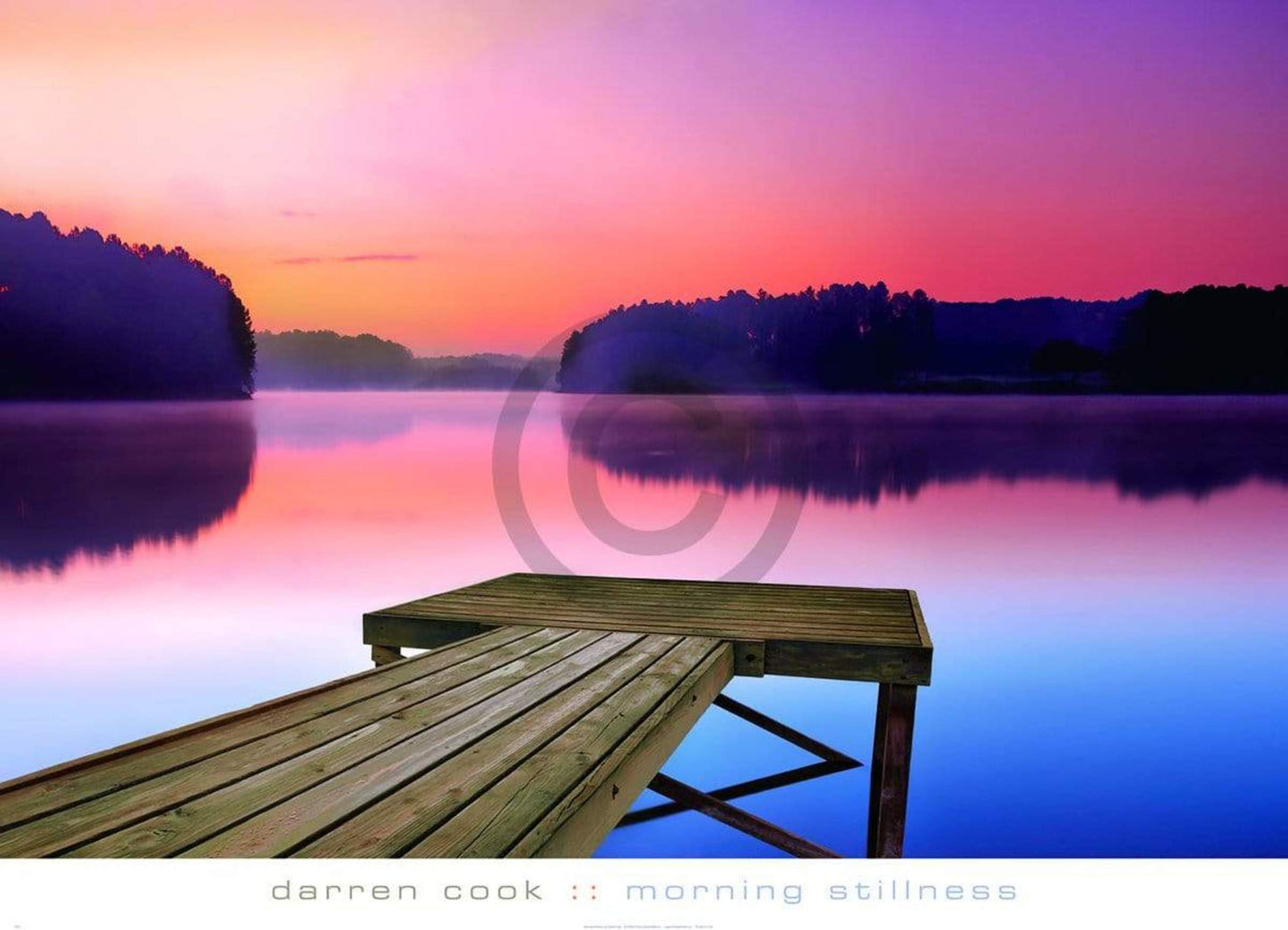 Art Print Darren Cook - Morning Stillness 91x66cm