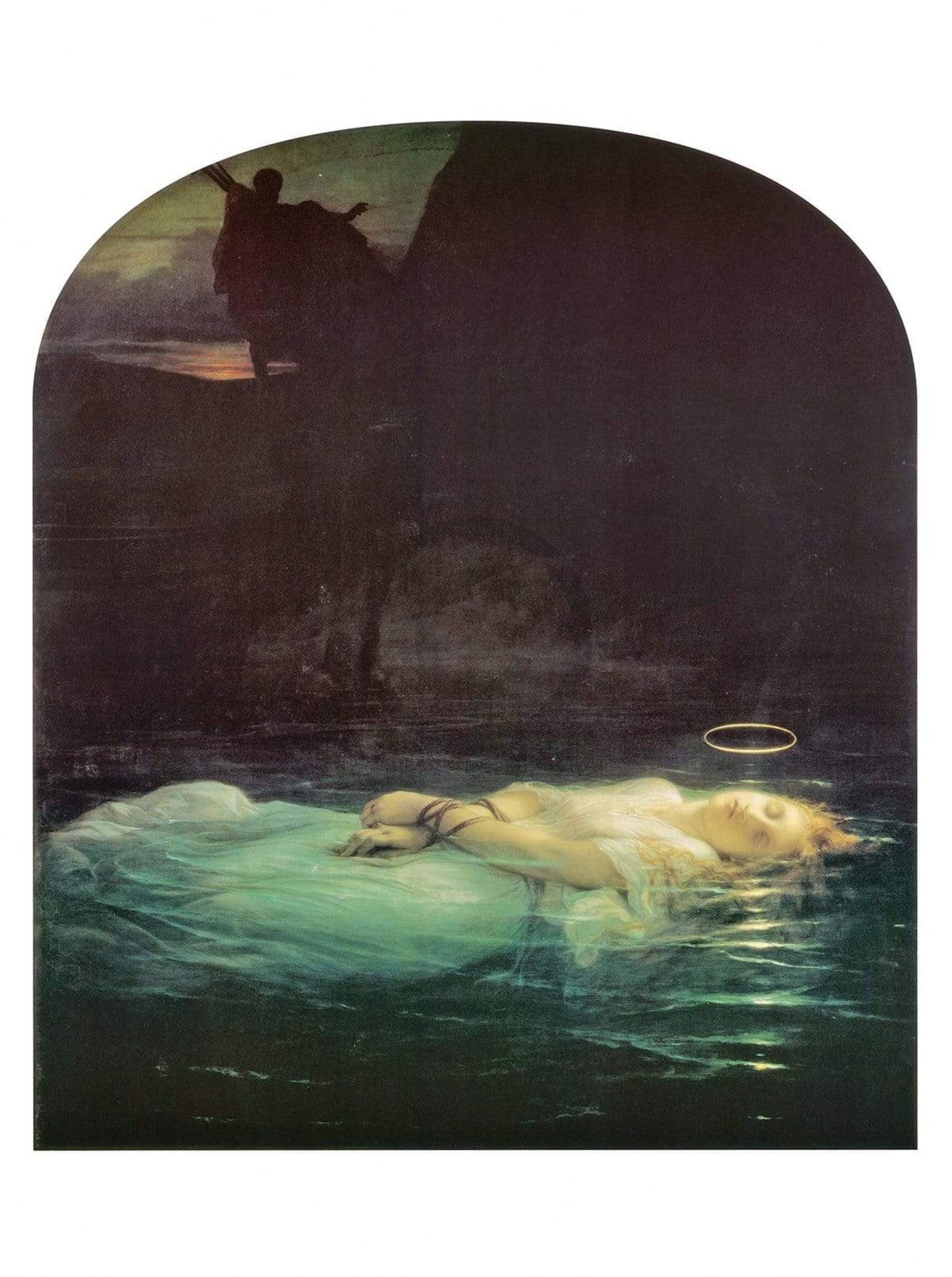 Art Print Hippolyte Paul Delaroche - The Young Martyr 1855 60x80cm