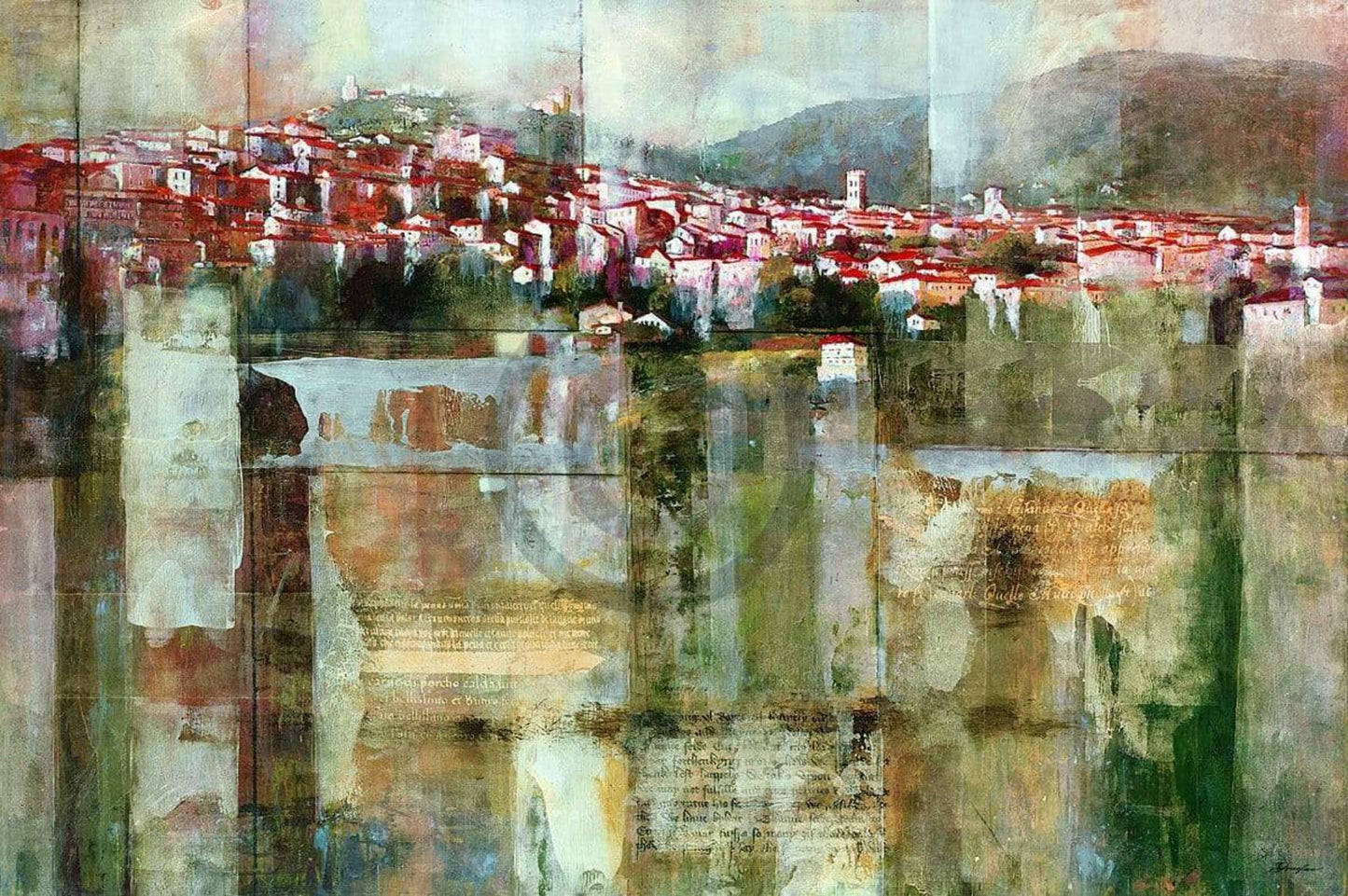 Art Print Douglas - Tuscan Hillside 91x61cm