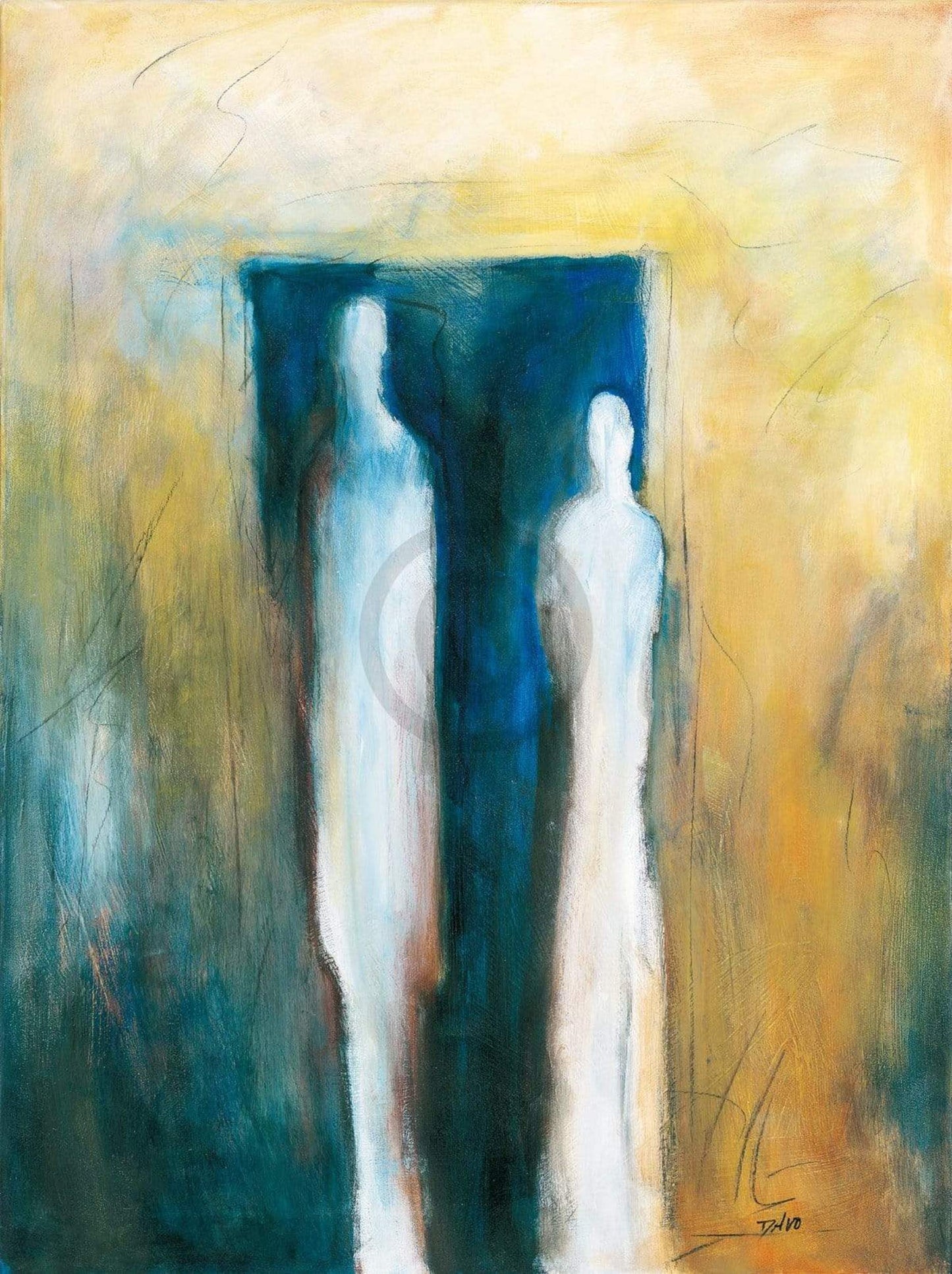 Art Print Dagmar Vogt - Paar 60x80cm