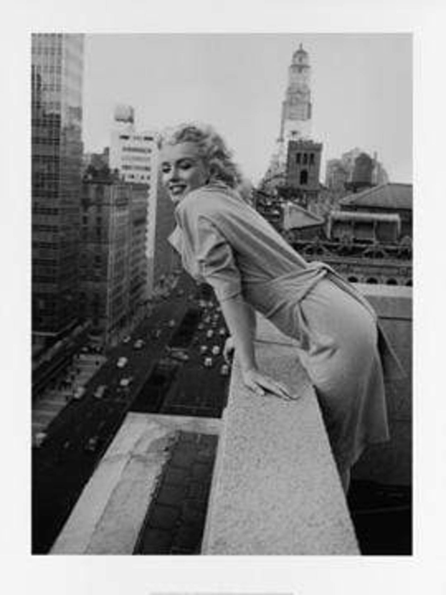 Art Print Ed Feingersh - Marilyn Monroe on the Ambassador 60x80cm