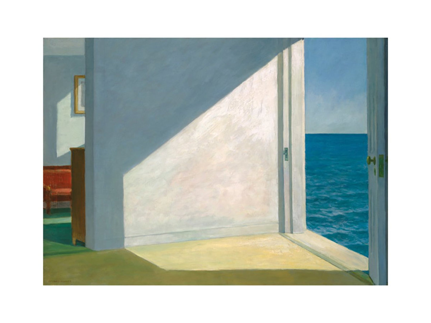 Art Print Edward Hopper Rooms by the Sea 80x60cm