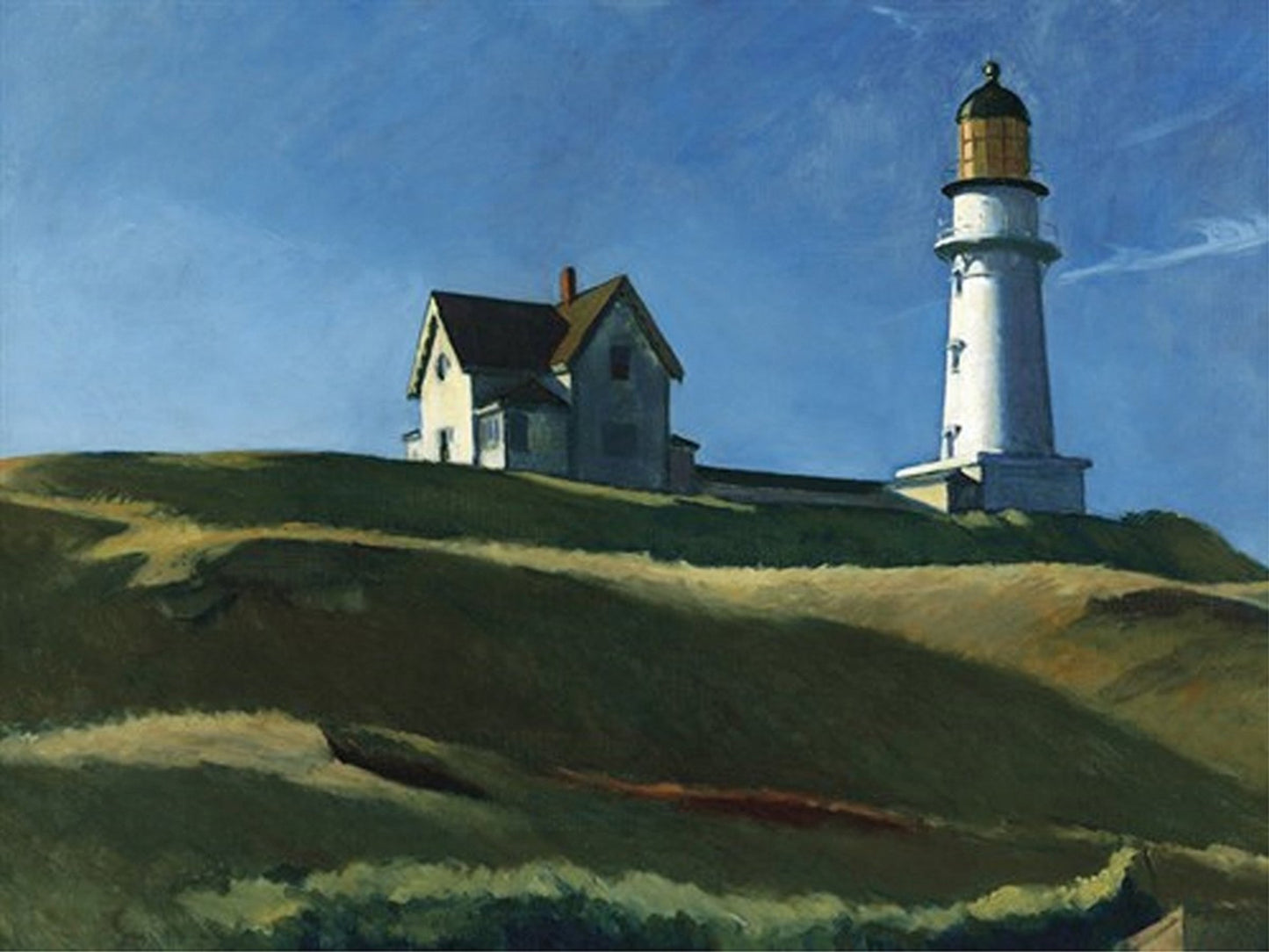 Art Print Edward Hopper Lighthouse Hill 1927 50x40cm