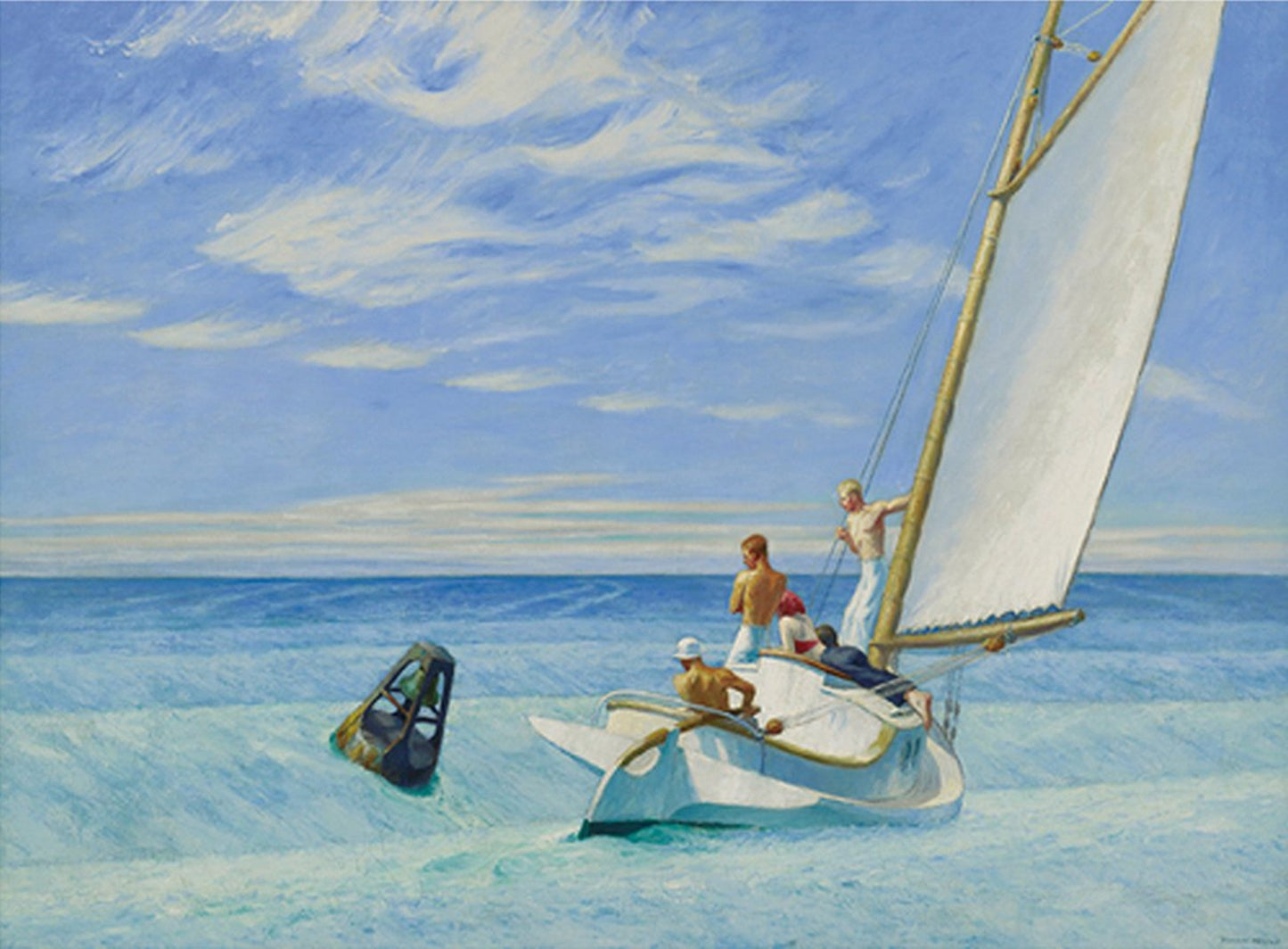 Art Print Edward Hopper Ground Swell 1939 70x50cm