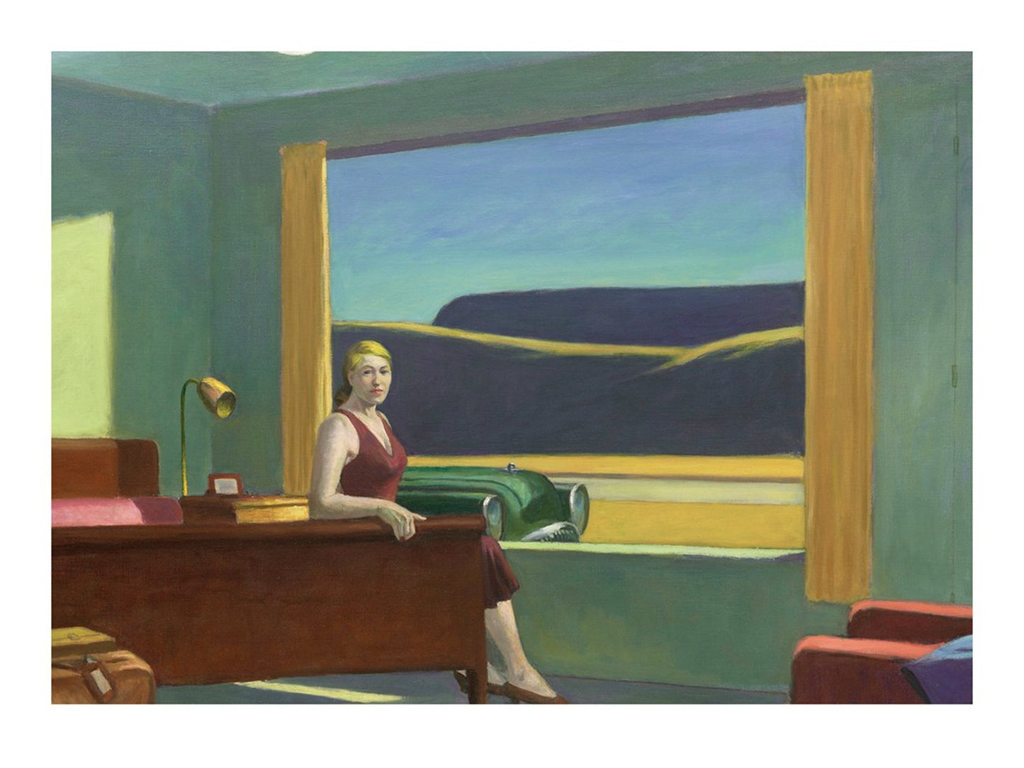 Art Print Edward Hopper Western Motel 1957 40x30cm