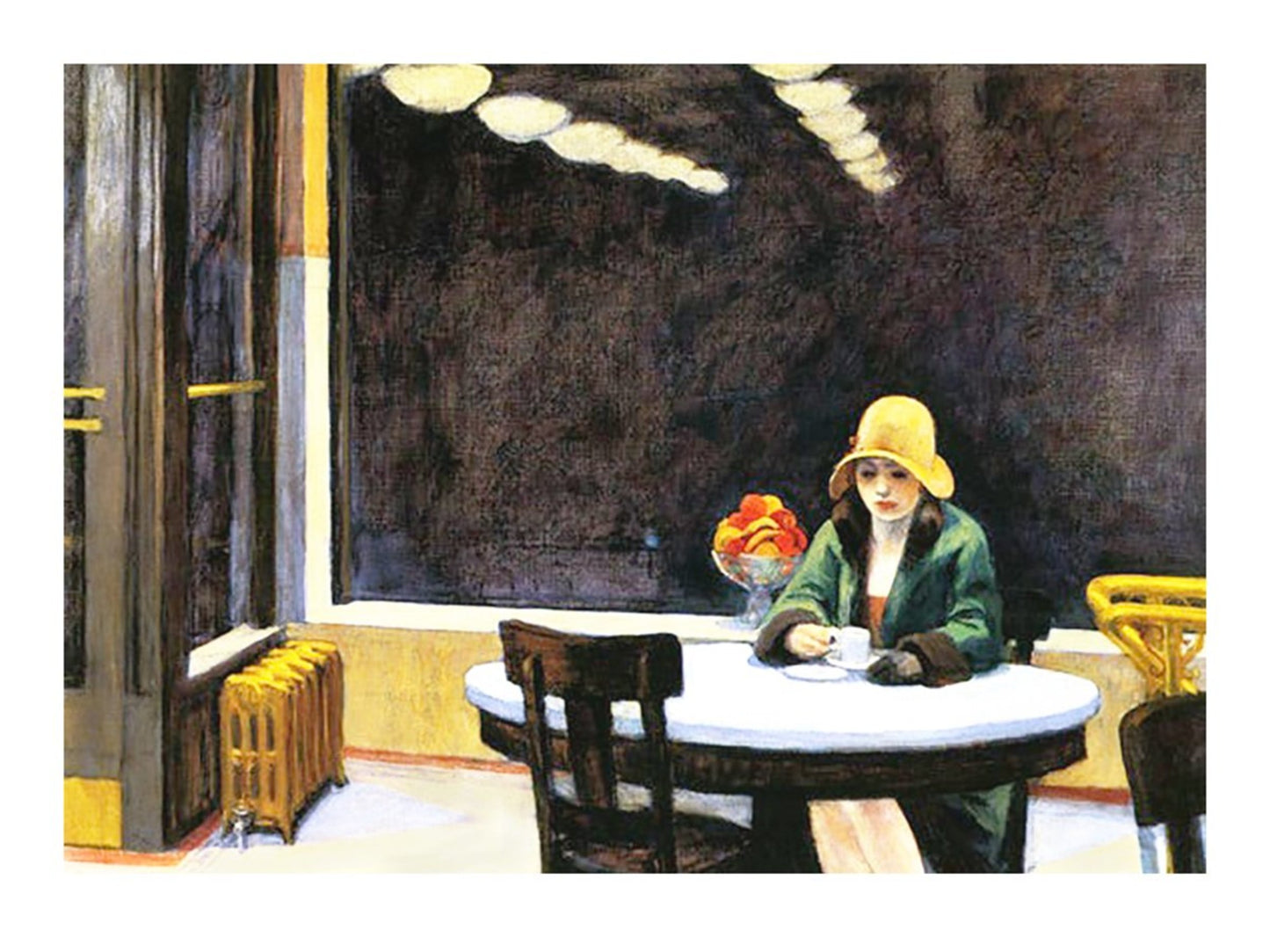 Art Print Edward Hopper Automat 1927 40x30cm