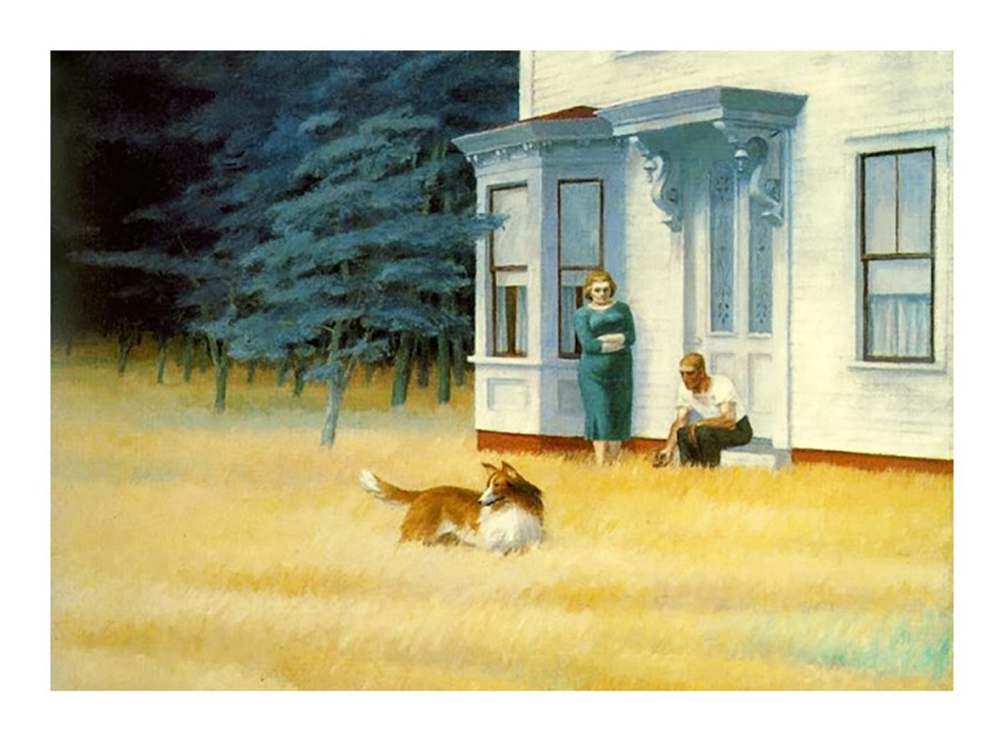Art Print Edward Hopper Cape Cod Evening 40x30cm