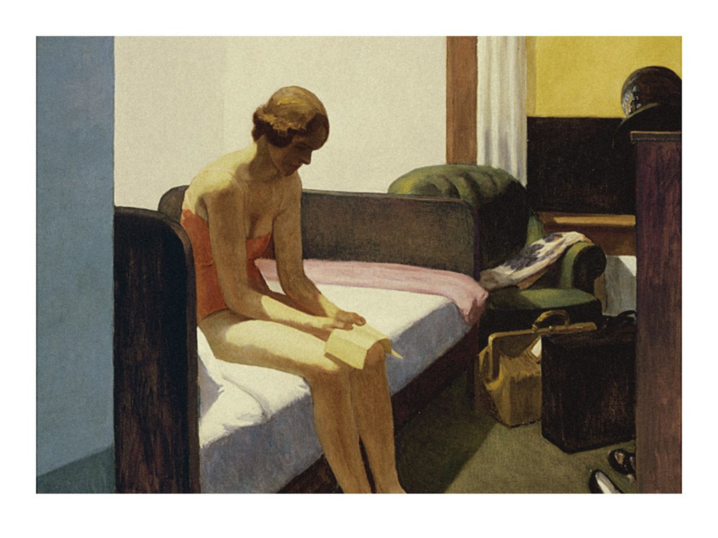 Art Print Edward Hopper Hotel Room 40x30cm