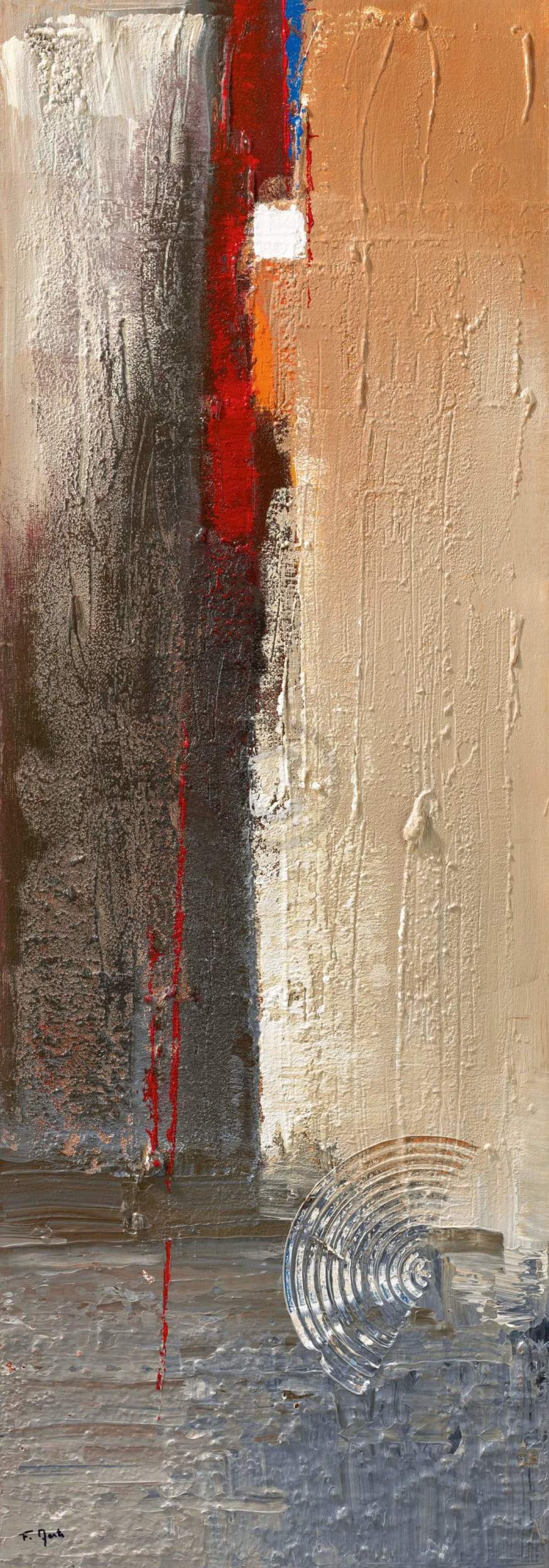 Art Print Flory Aerts - Vertical II 35x100cm