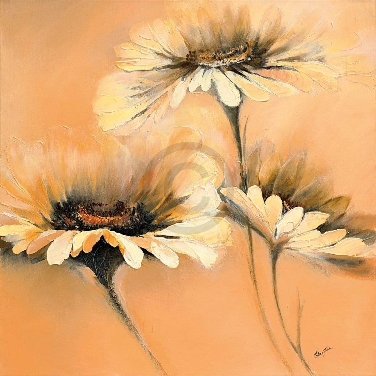 Art Print Elena Filatov - Apricot Summer I 70x70cm