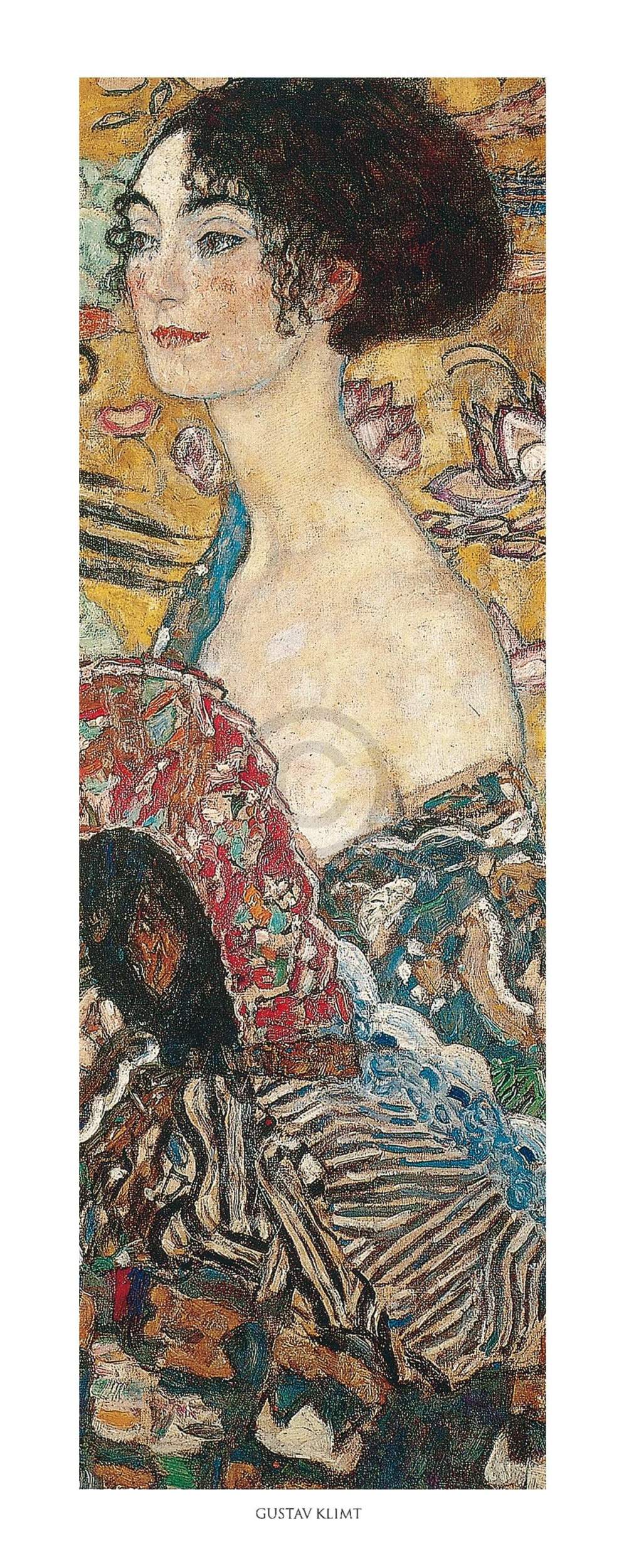Art Print Gustav Klimt - Acqua Mossa 20x50cm