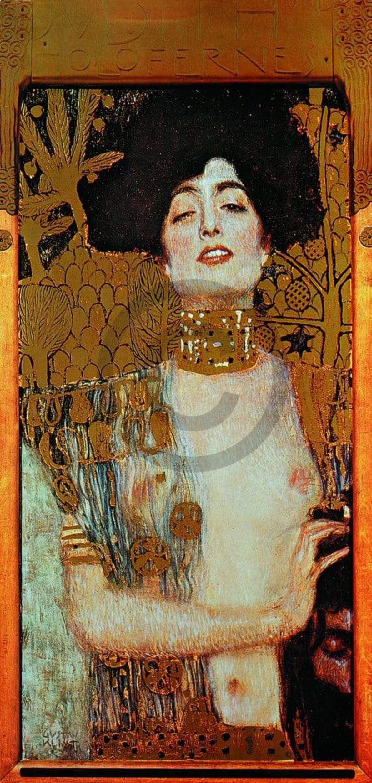 Art Print Gustav Klimt - Judith I 41x86cm