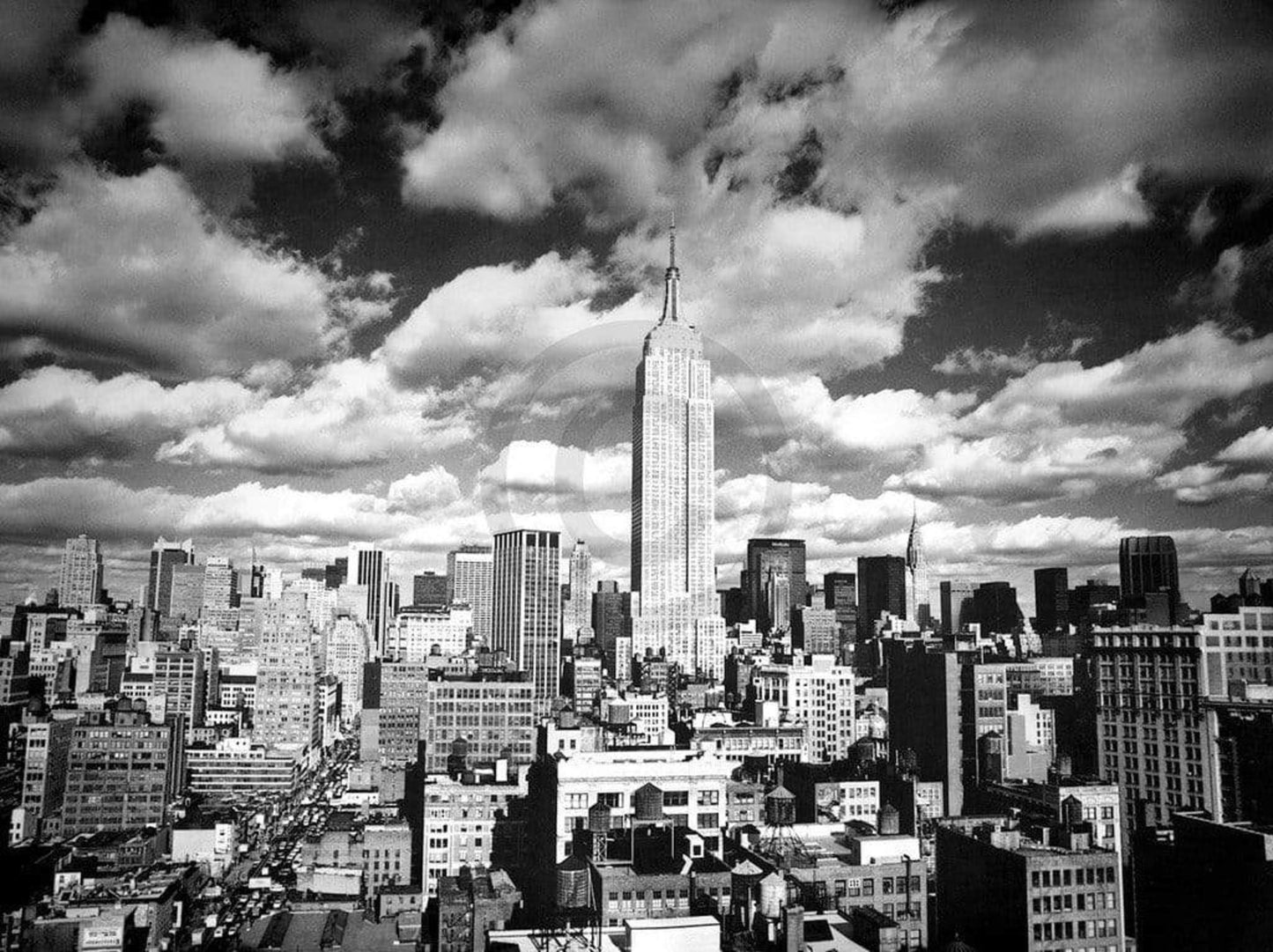 Art Print Henri Silberman - Sky over Manhattan 80x60cm
