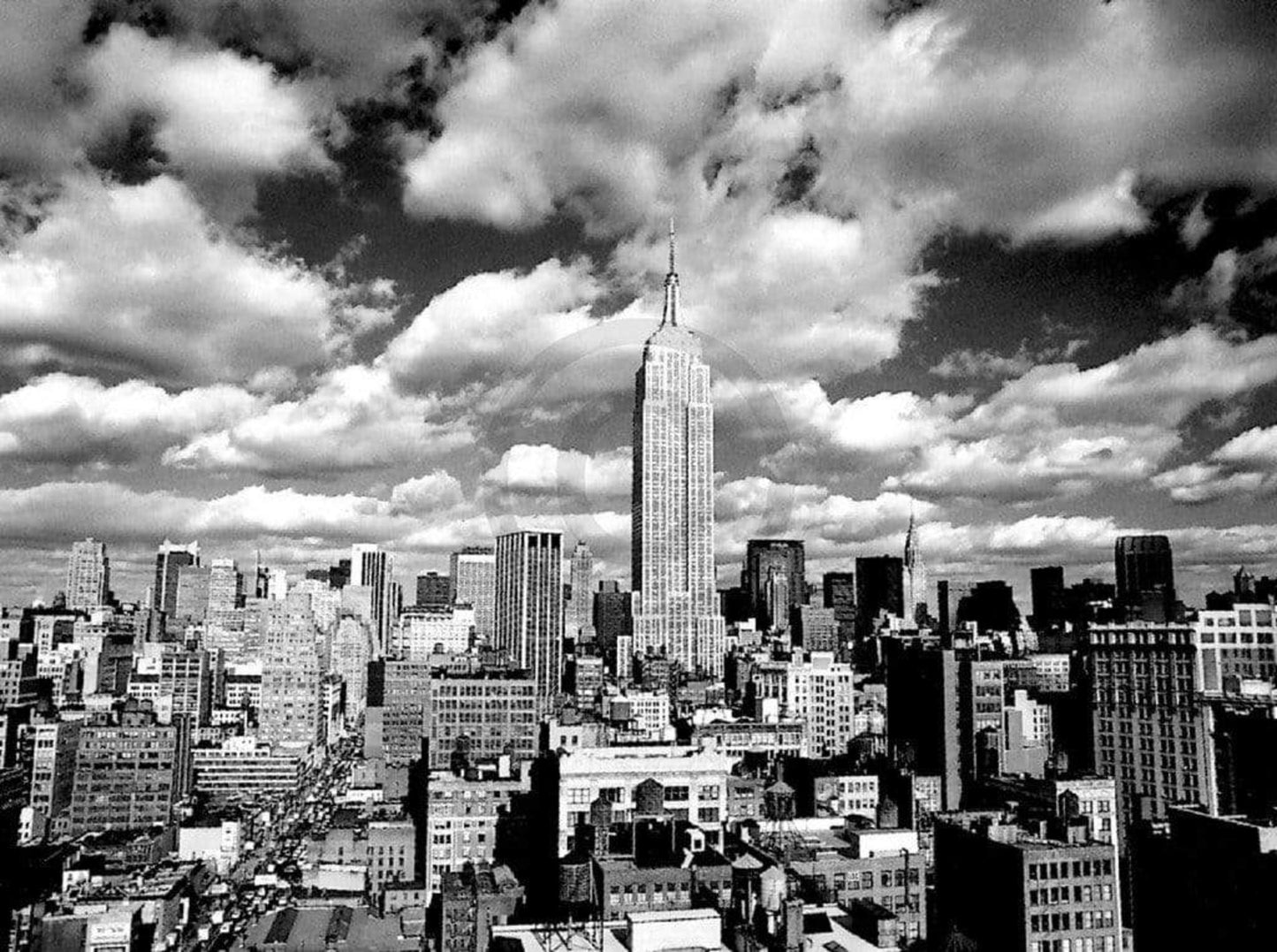Art Print Henri Silberman - Sky over Manhatten 80x60cm