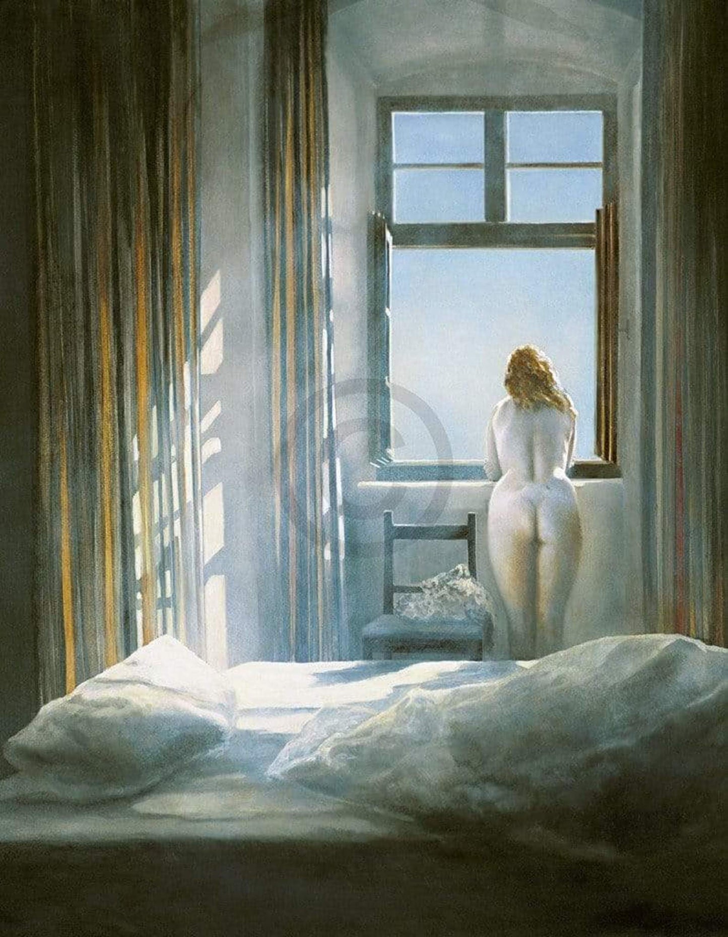 Art Print Henning von Gierke - Morgensonne 70x90cm